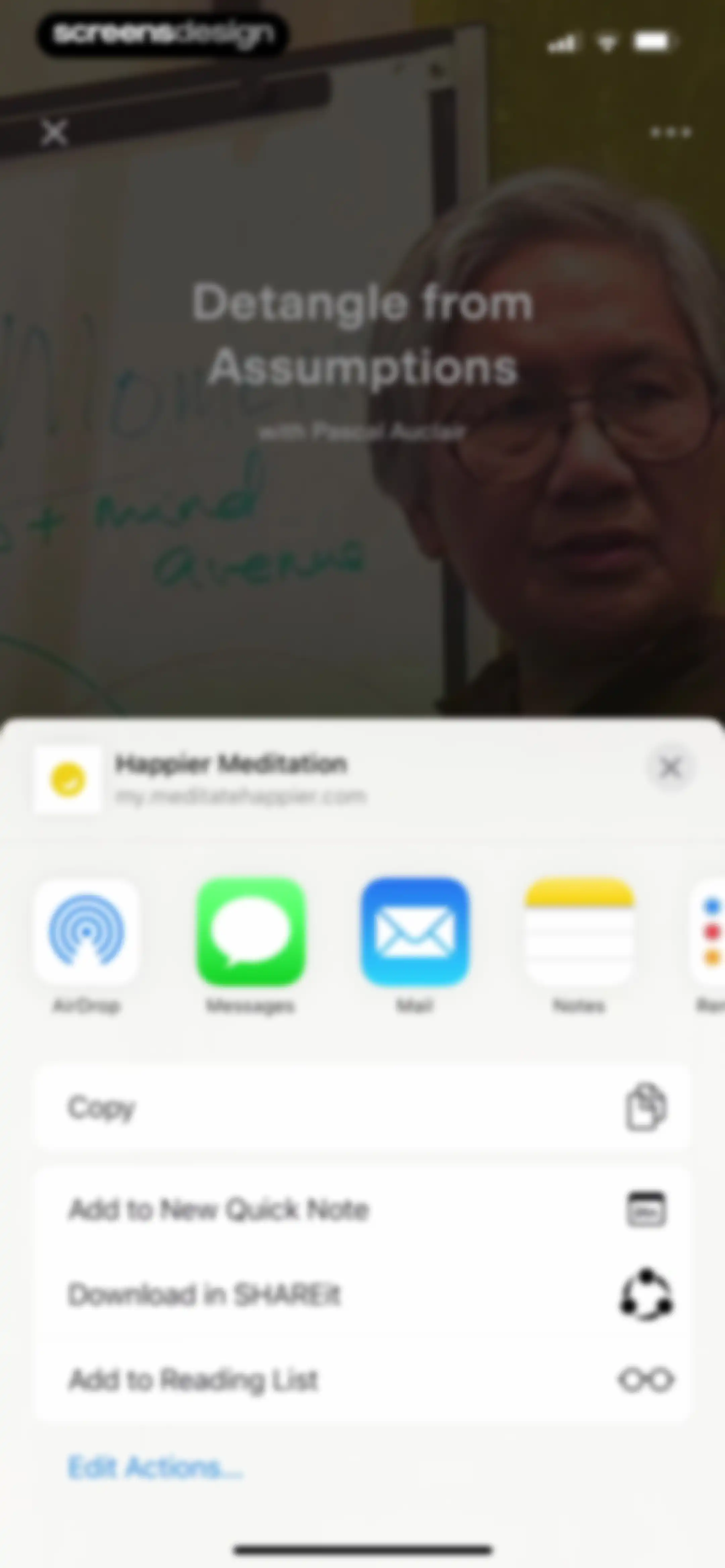 Happier Meditation screen 62