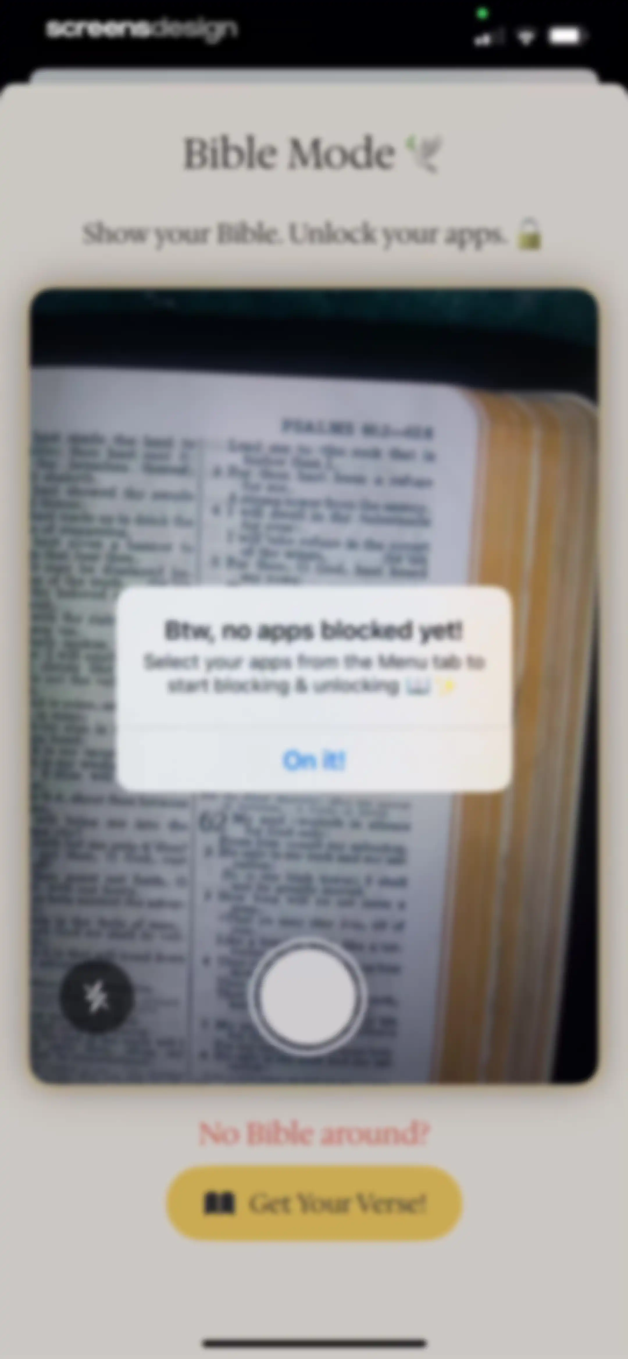 Bible Mode: Reduce Screen Time screen 57