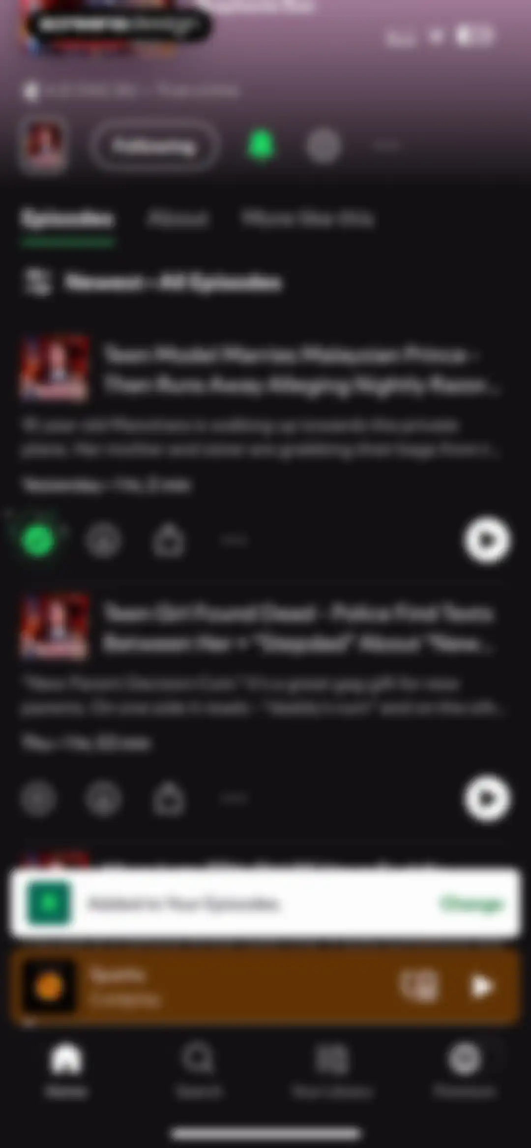 Spotify: Music and Podcasts screen 58