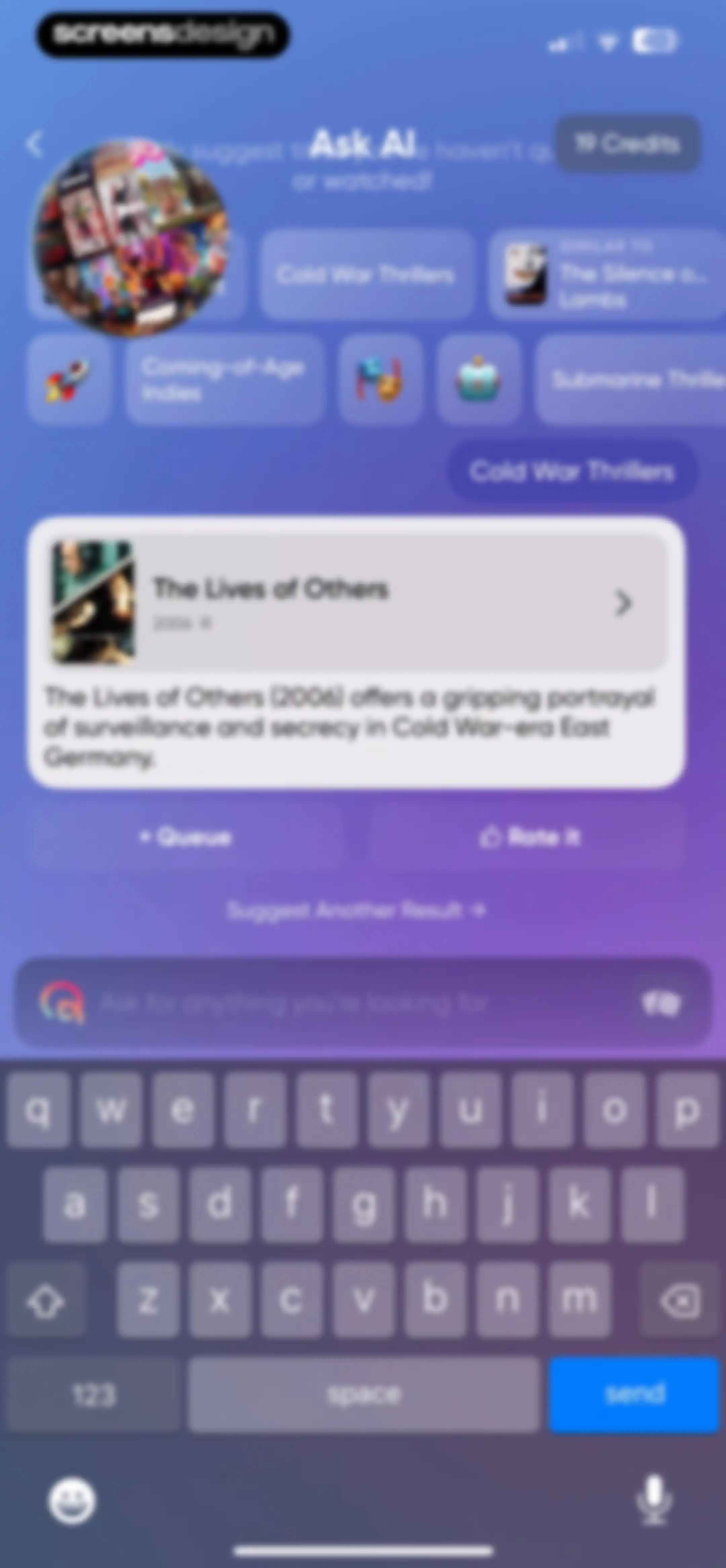 Queue - Find Movies & Shows screen 112