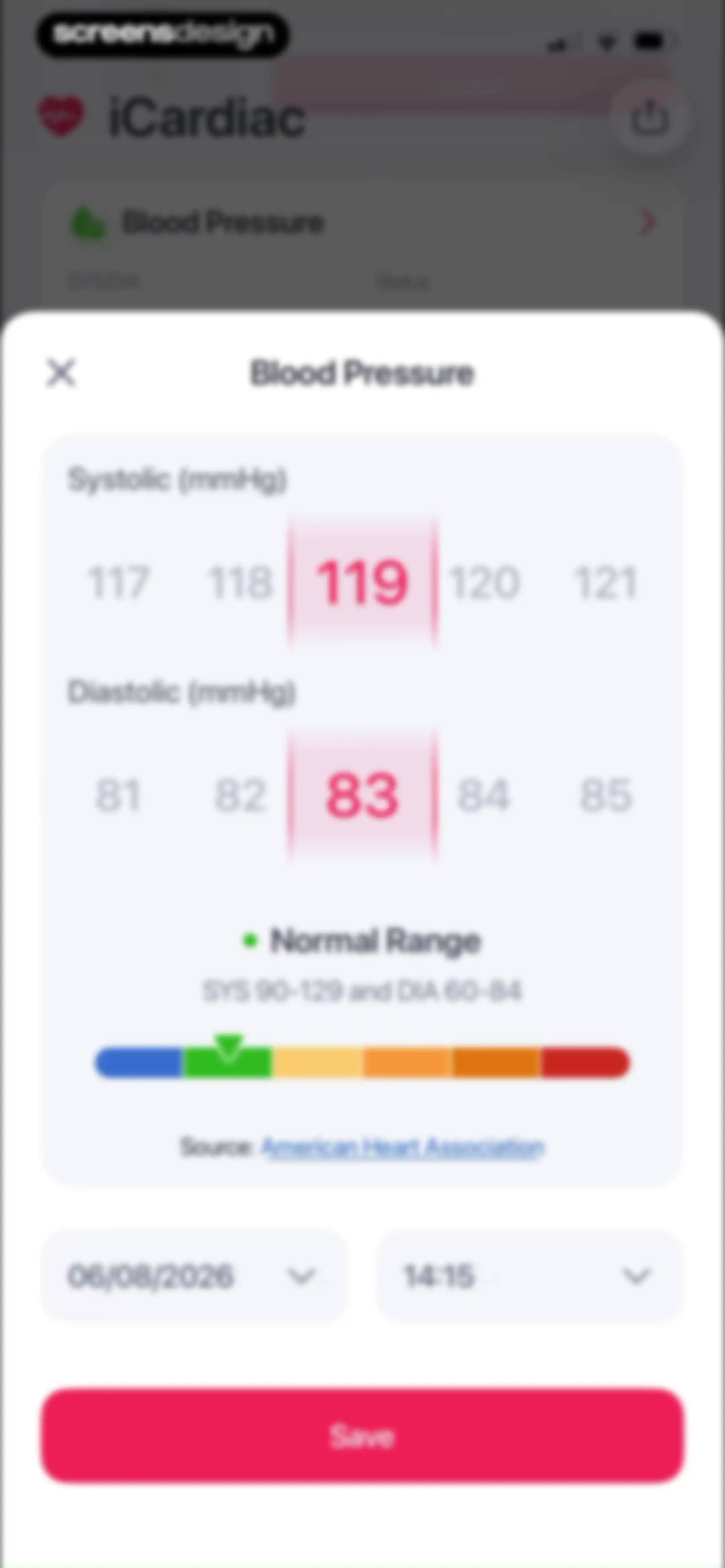 iCardiac: Heart Rate & Health screen 29