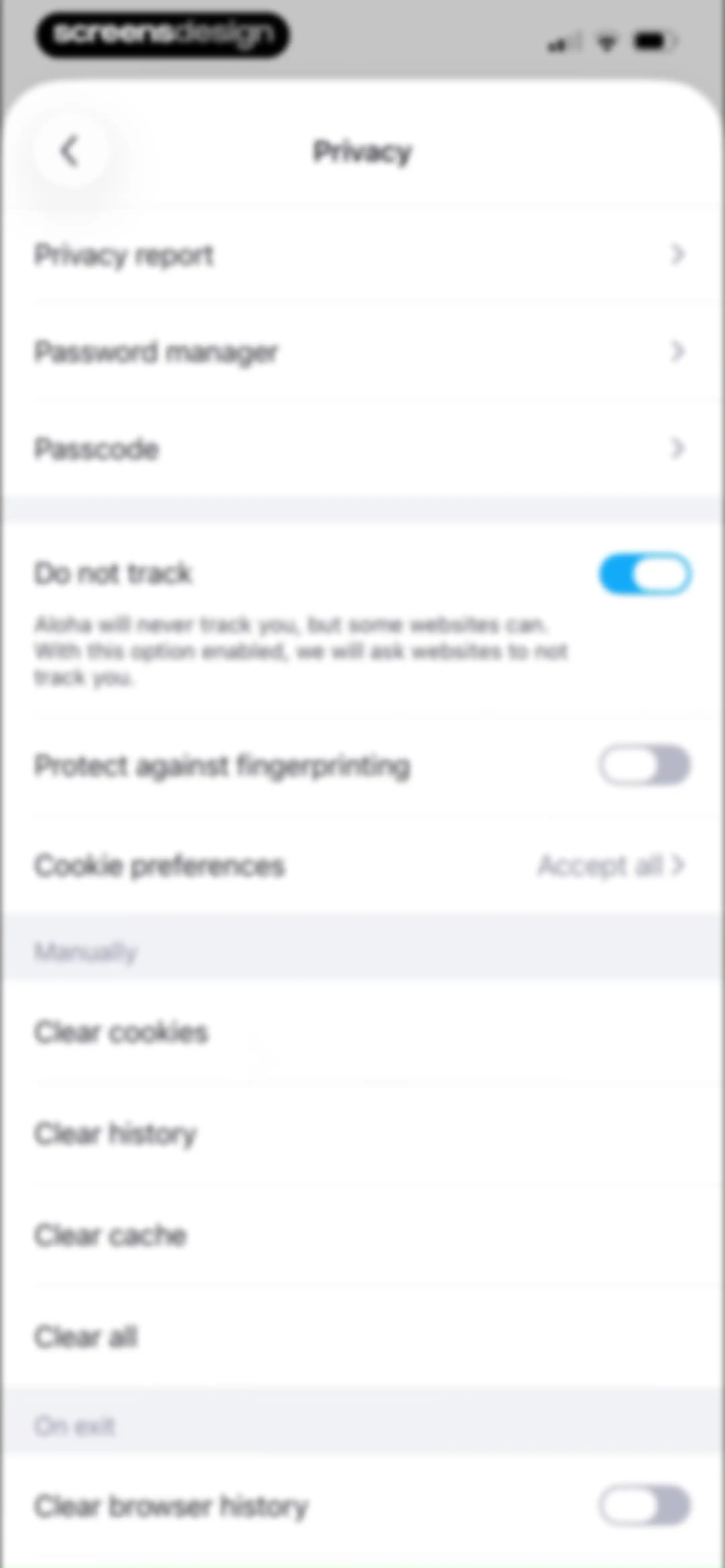Aloha Browser – Private VPN screen 103