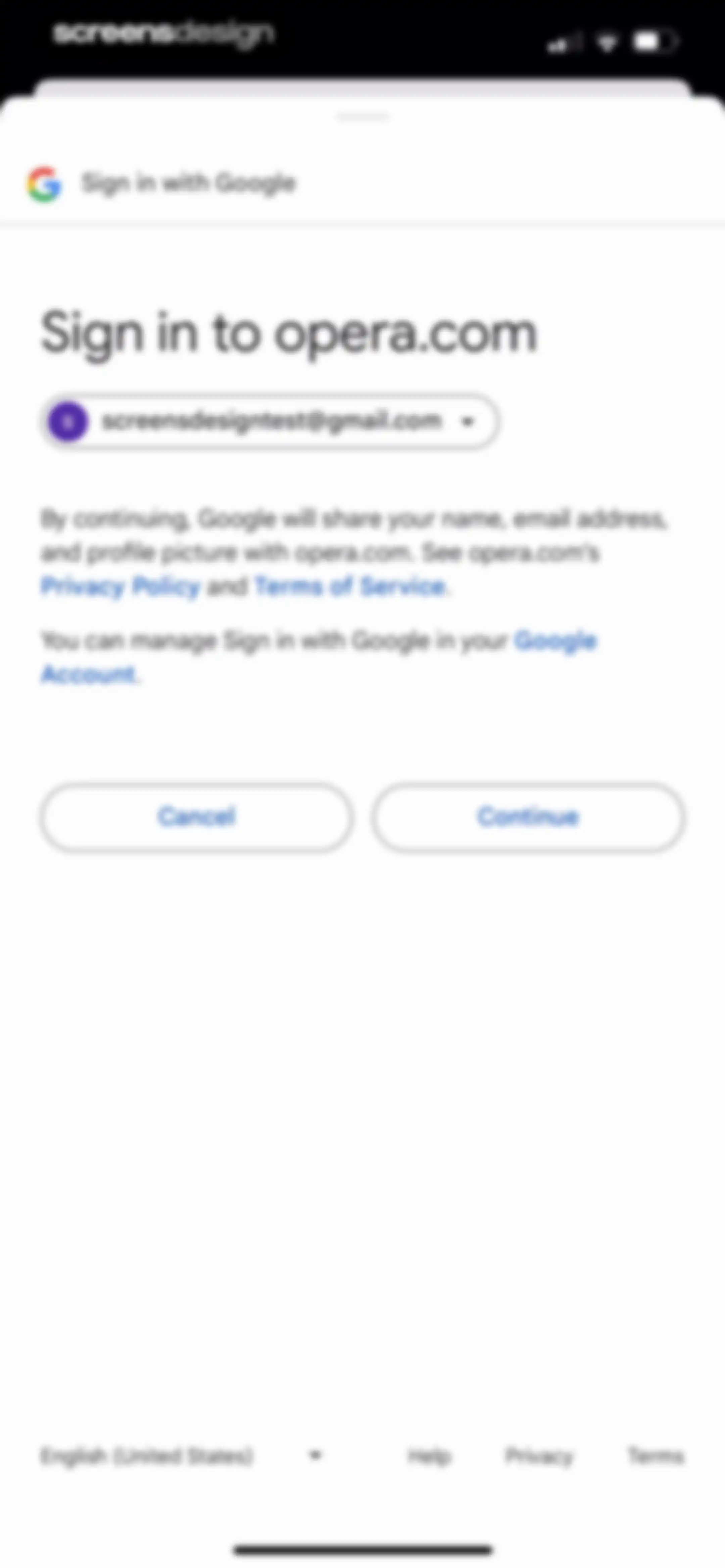 Opera: AI browser with VPN screen 82