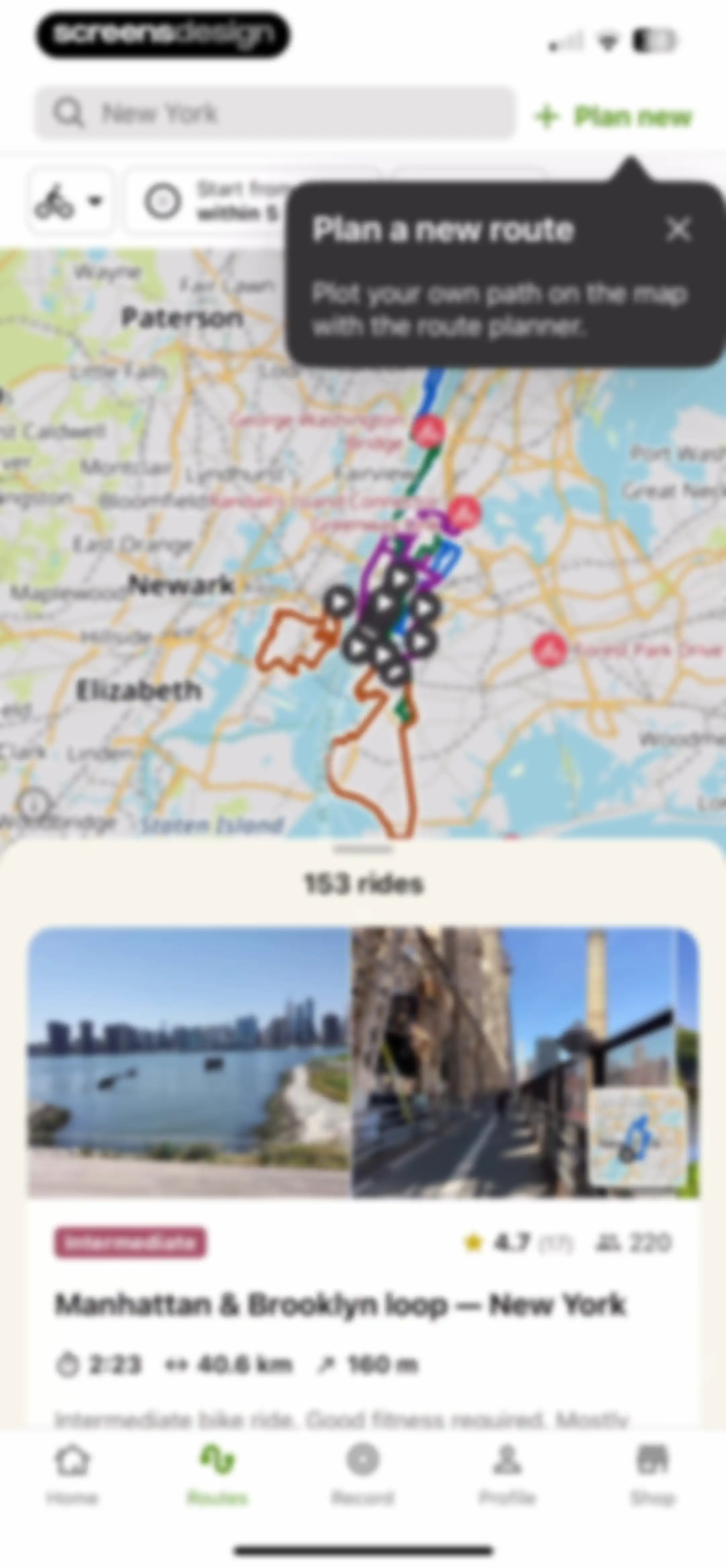 komoot - hike, bike & run screen 66