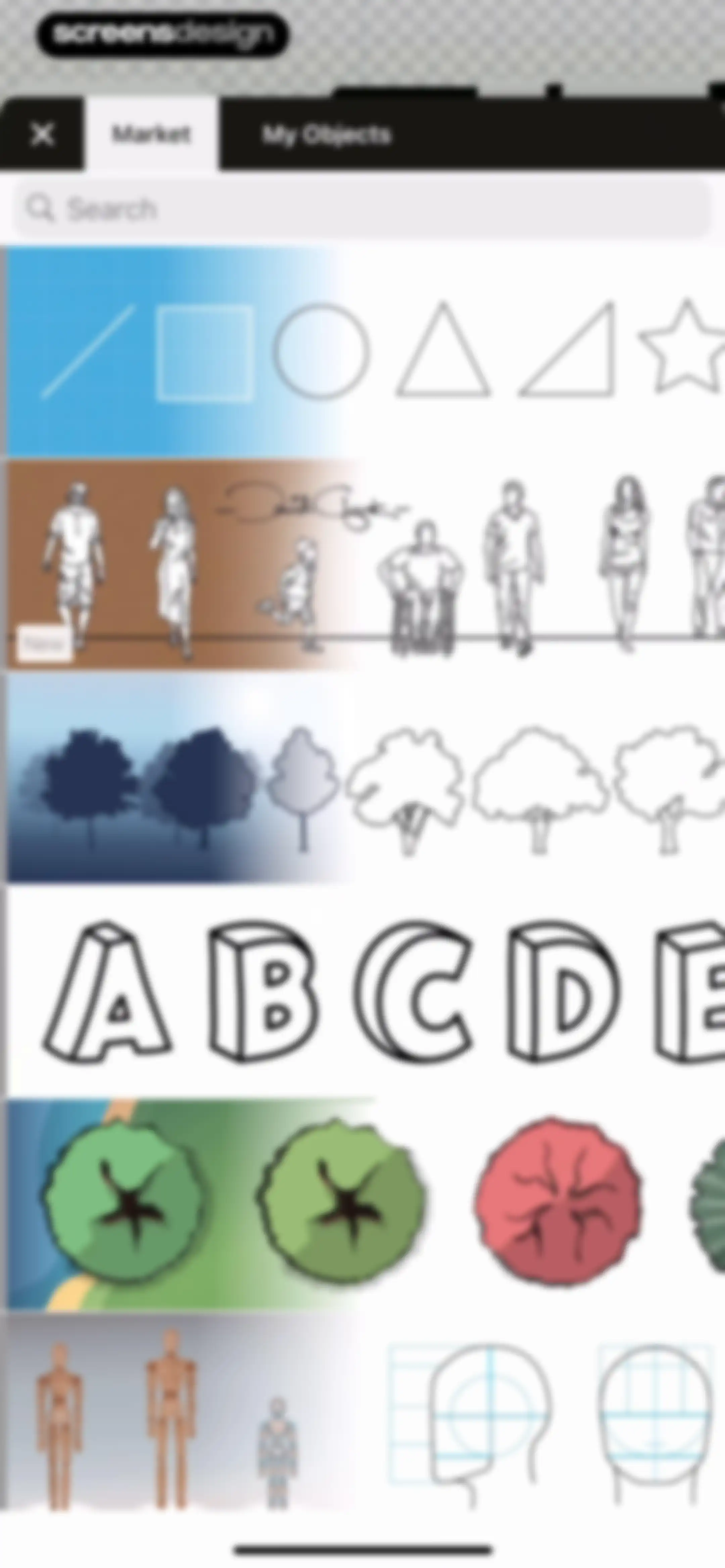 Concepts screen 72