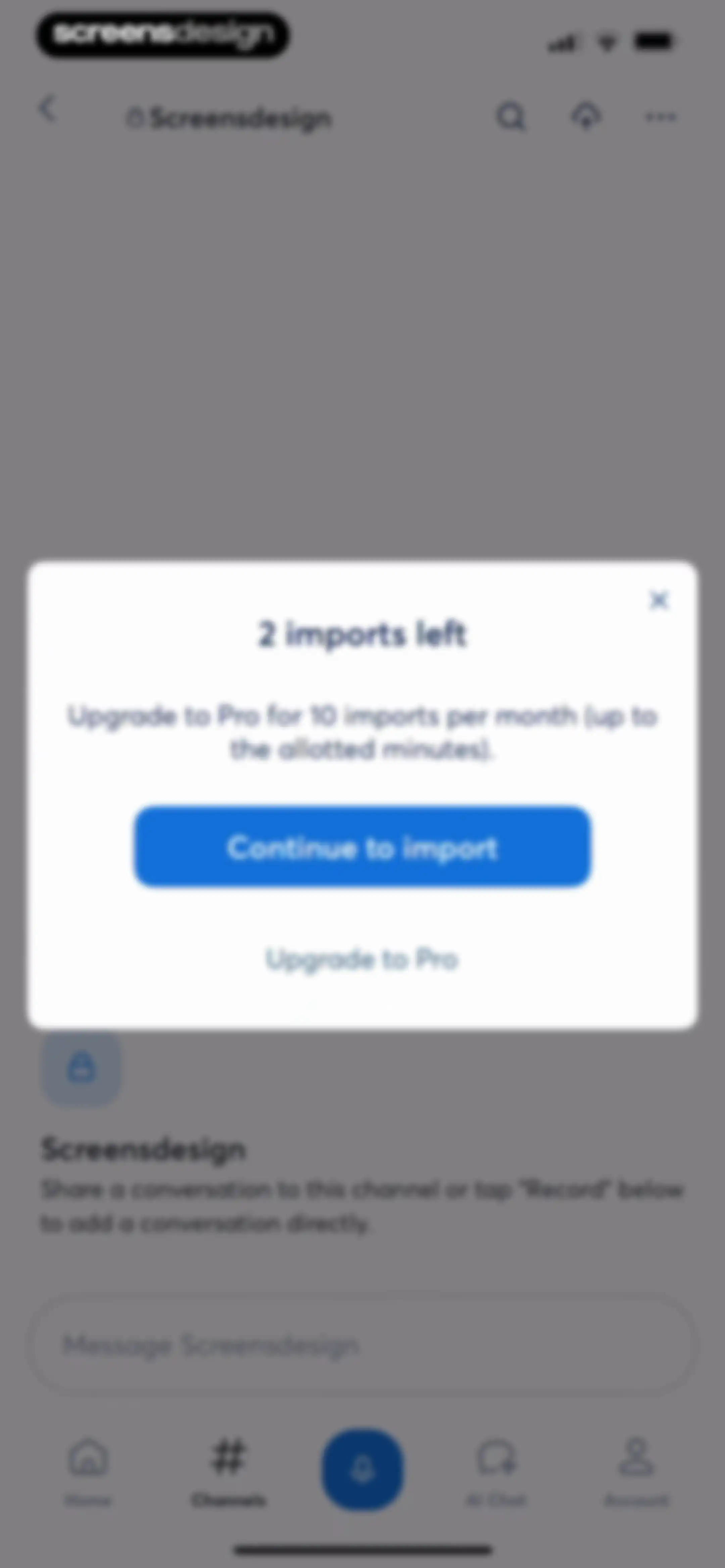 Otter Transcribe Voice Notes screen 85