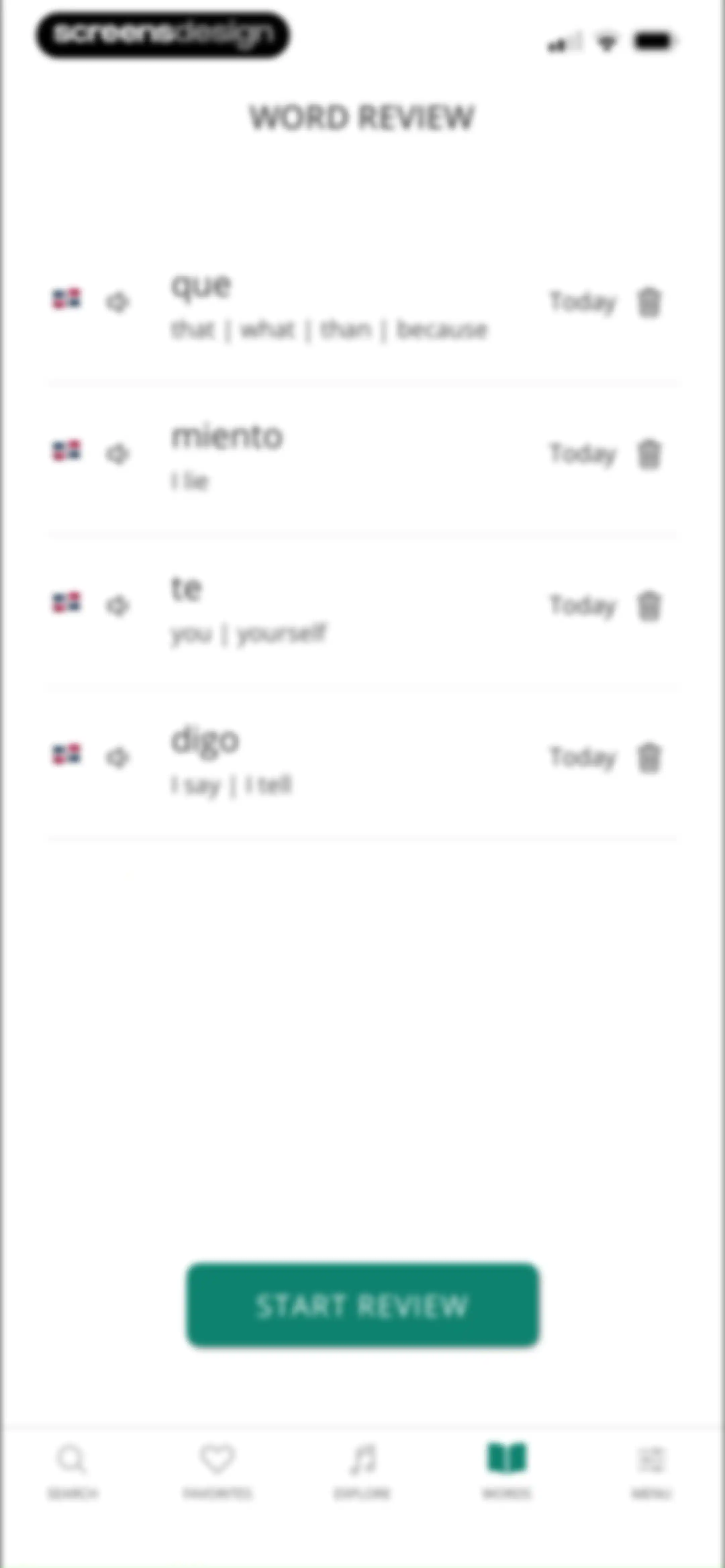 LyricFluent: Learn Languages screen 51