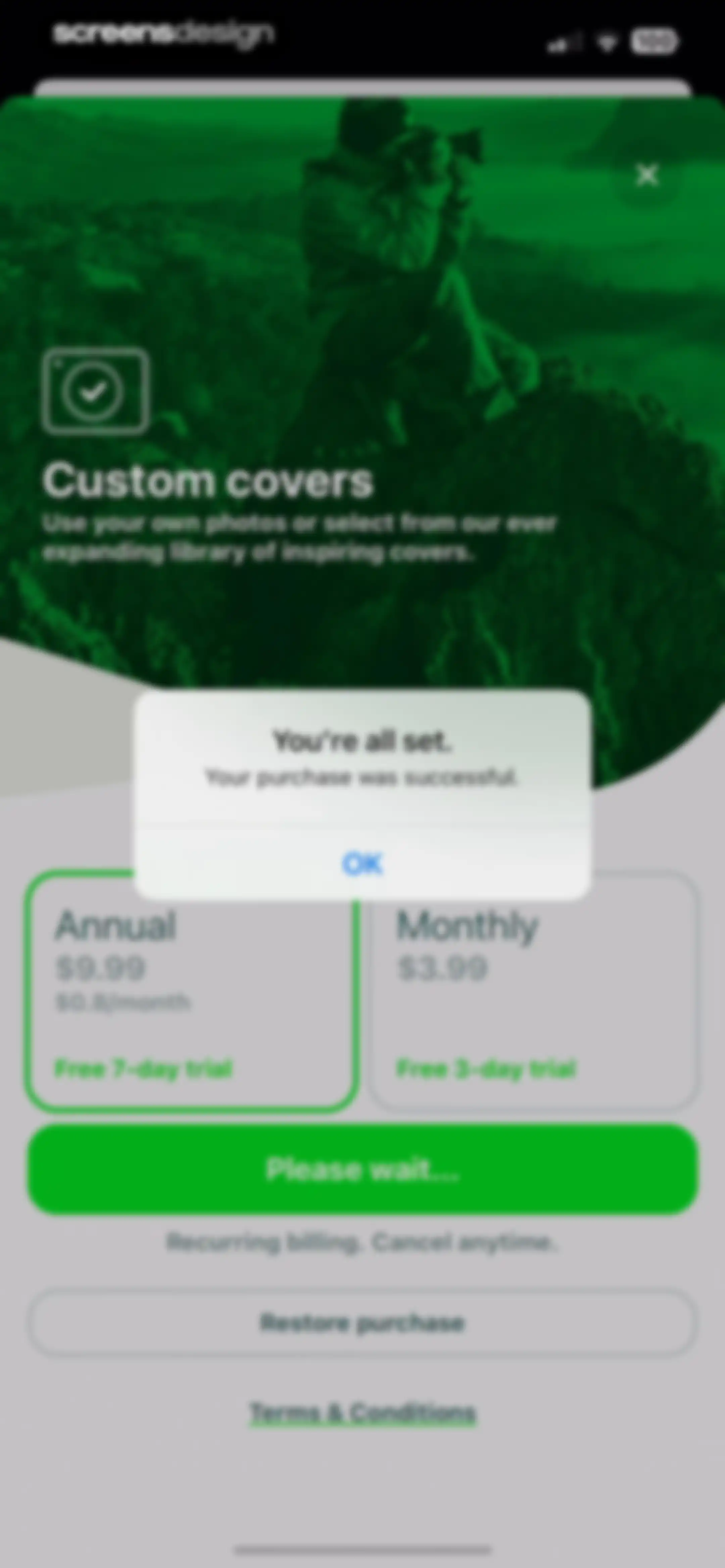 Today Habit tracker screen 36
