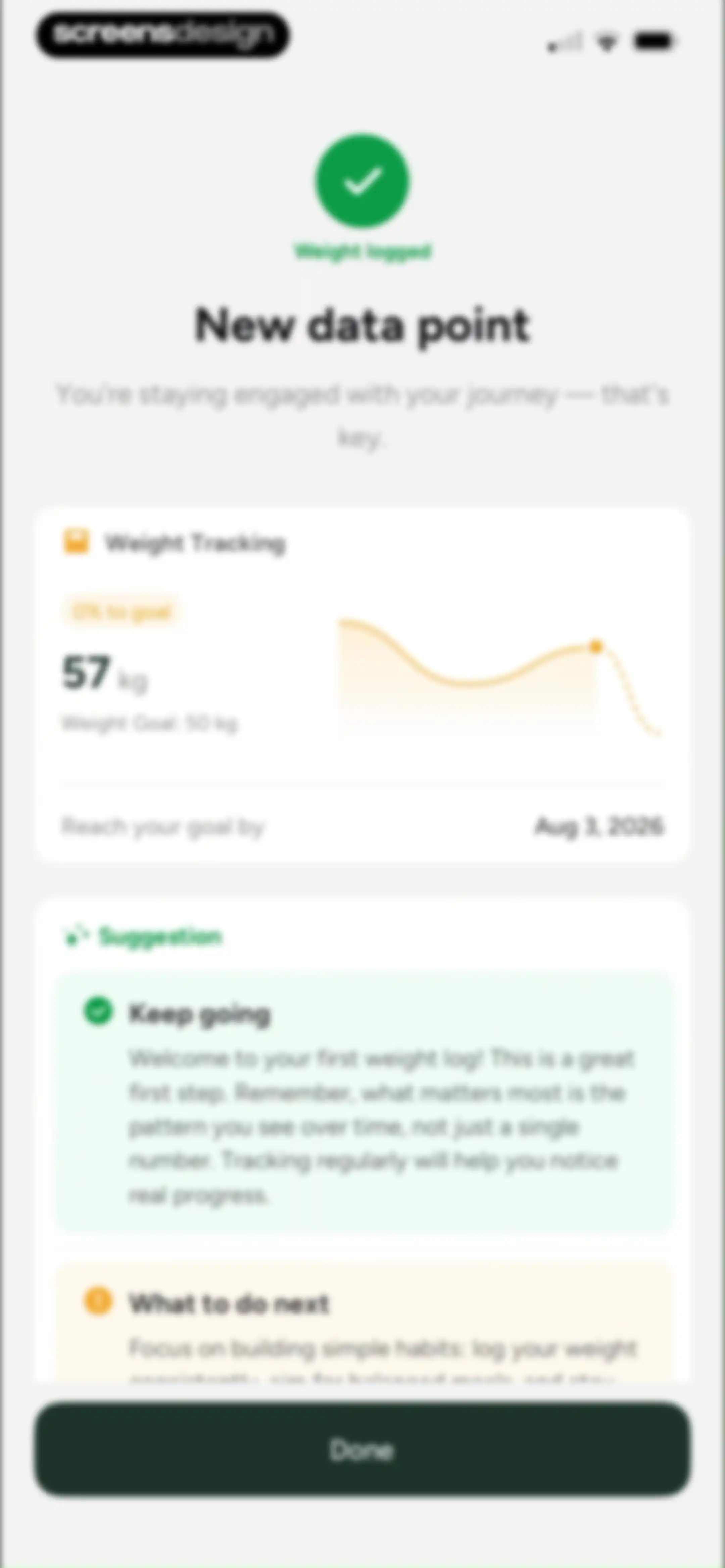 Glowise: GLP-1 Tracker & Diary screen 119