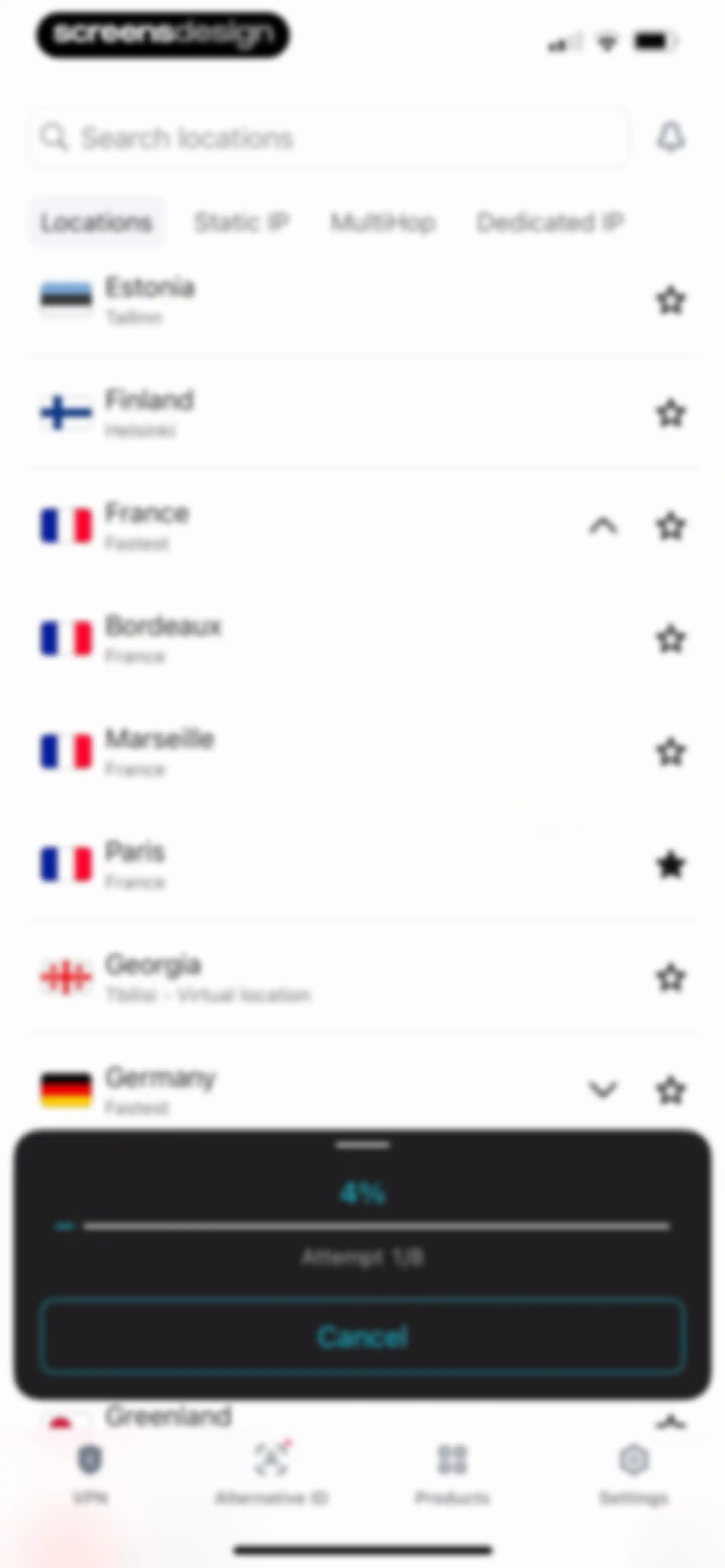 Surfshark VPN: Fast VPN App screen 49