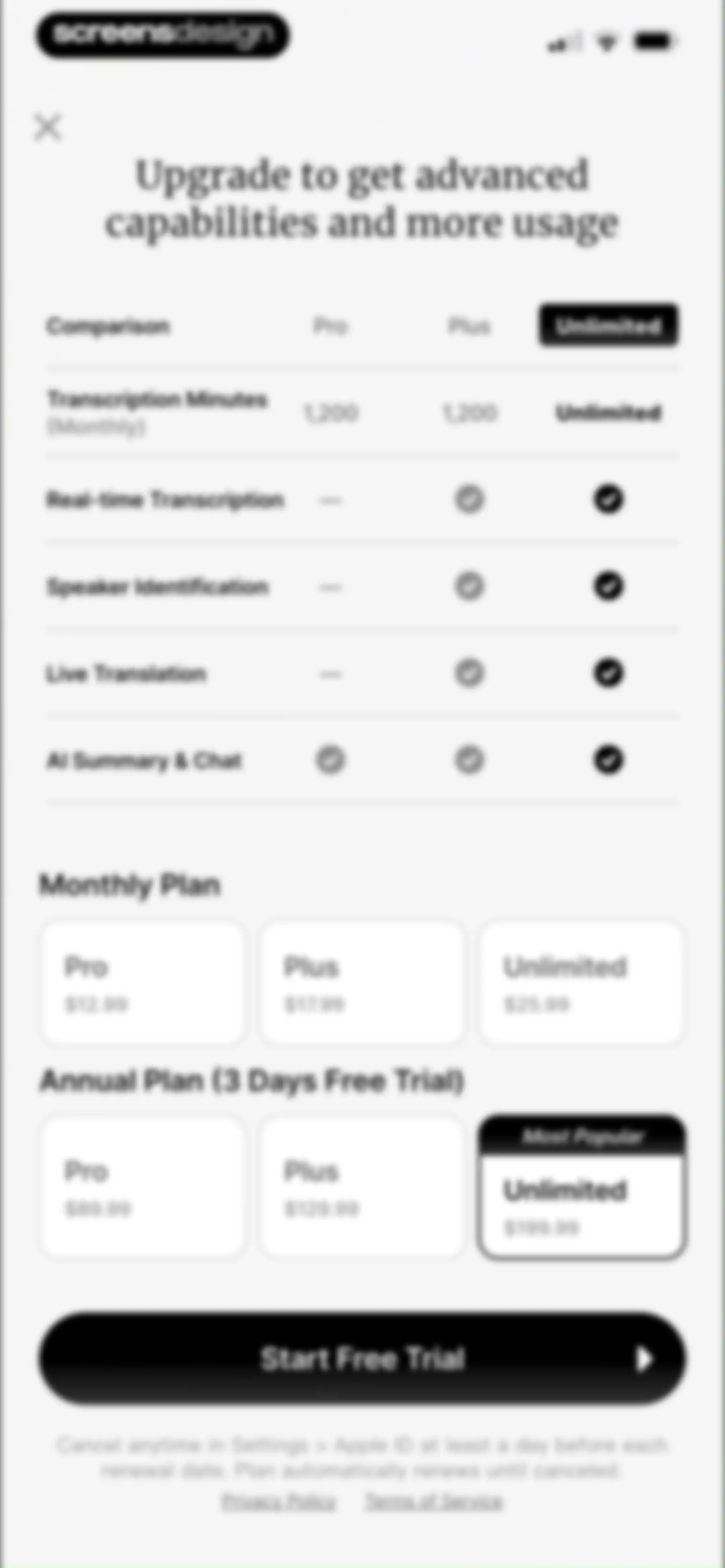 HyNote: AI Note Taker, Summary screen 14