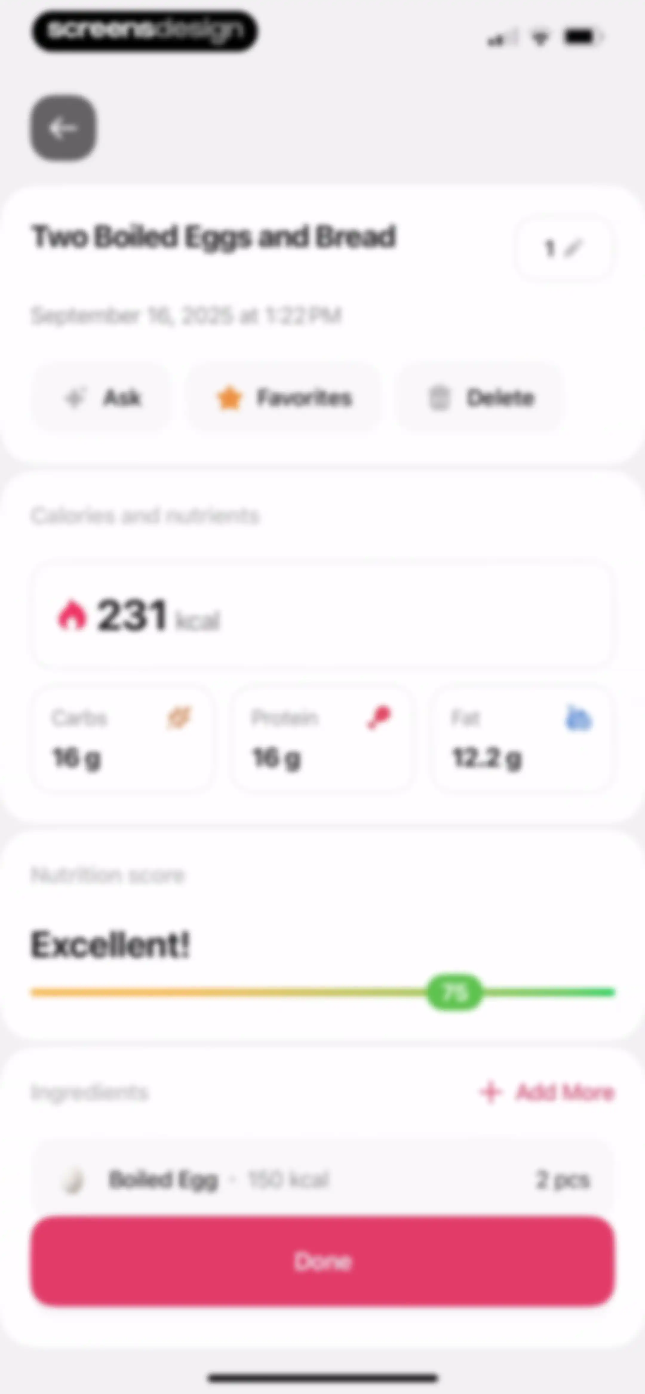 Welmi - Calorie Counter & Diet screen 45
