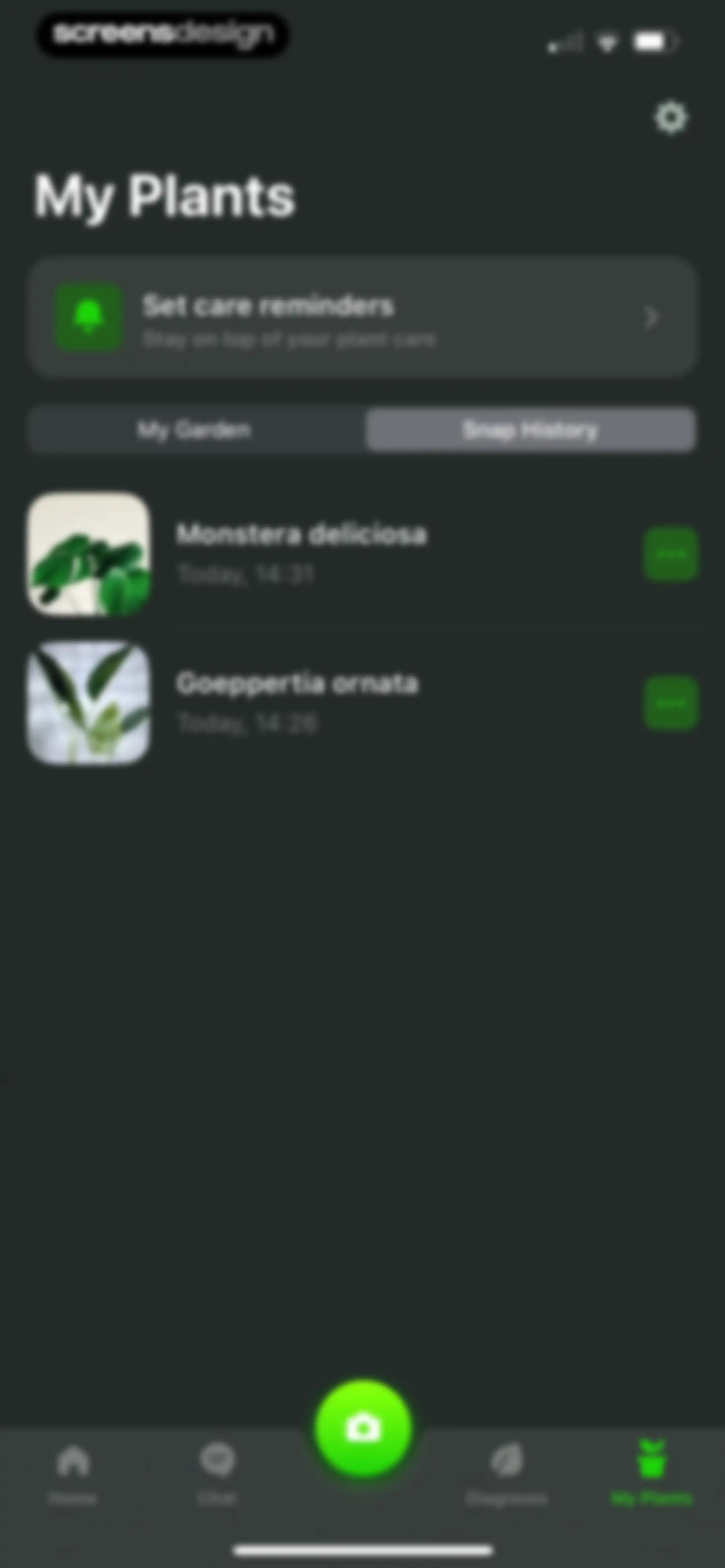 Plant Identifier & Care App screen 141