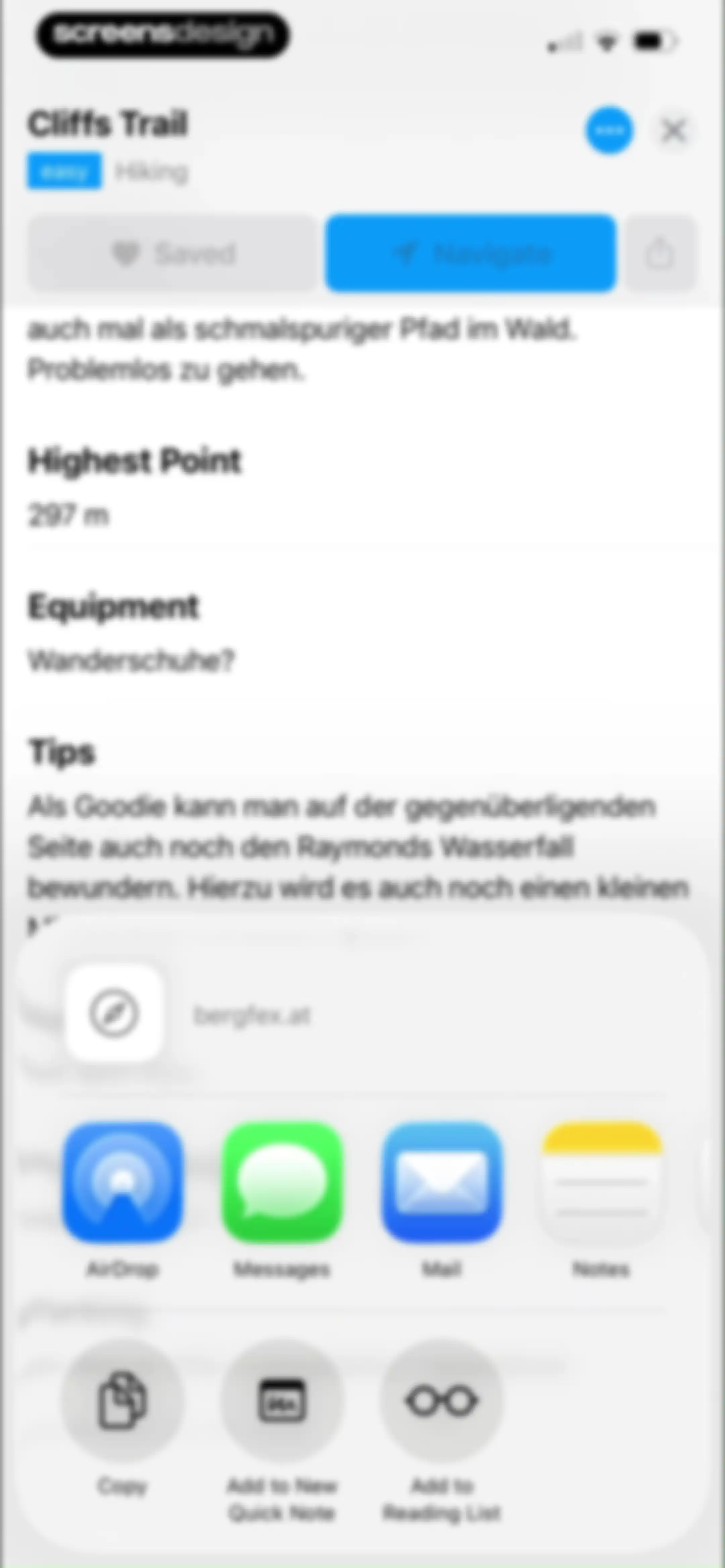 bergfex: Hiking & Tracking screen 72