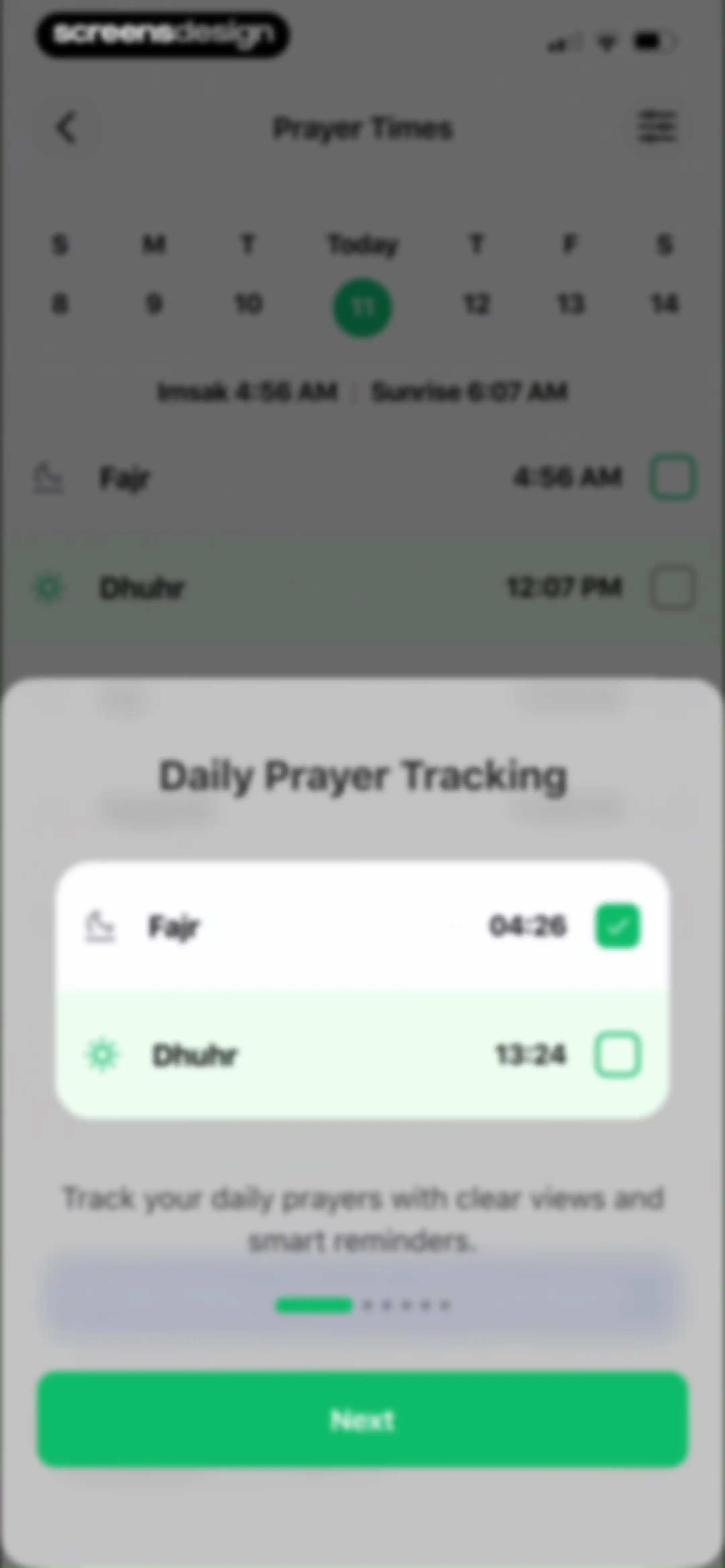Muslim: Prayer Times, Qibla screen 15