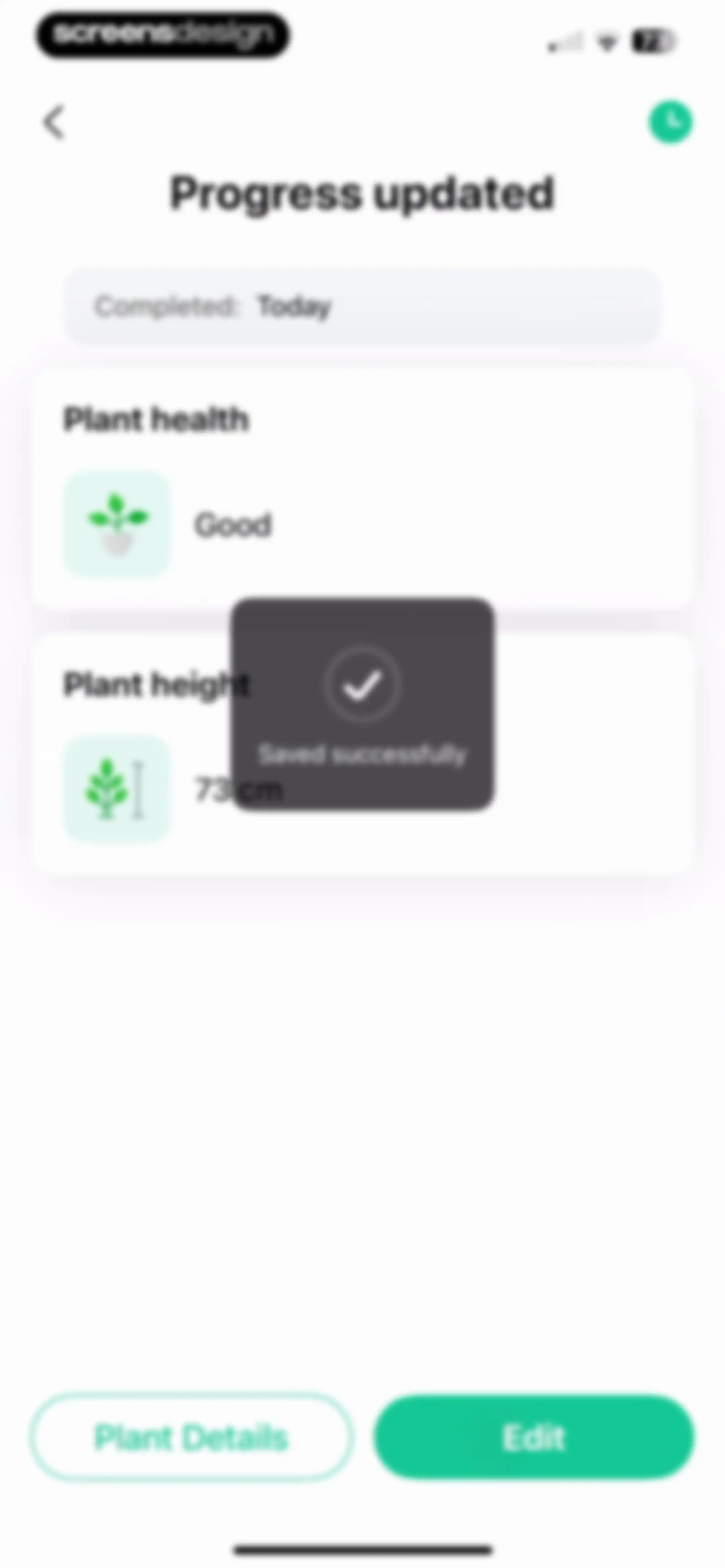 Plant Parent: Plant Care Guide screen 122