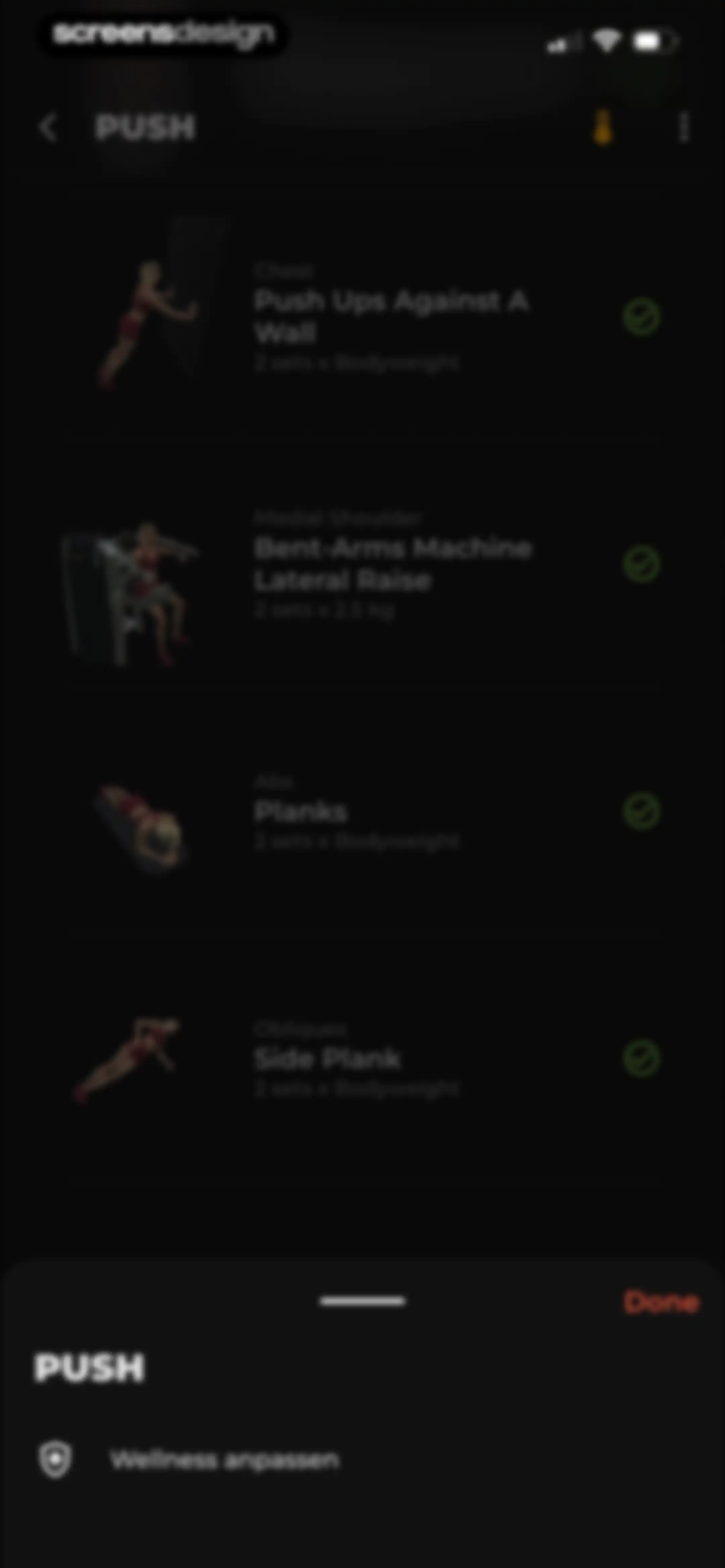 MCI - Personal Training AI screen 121