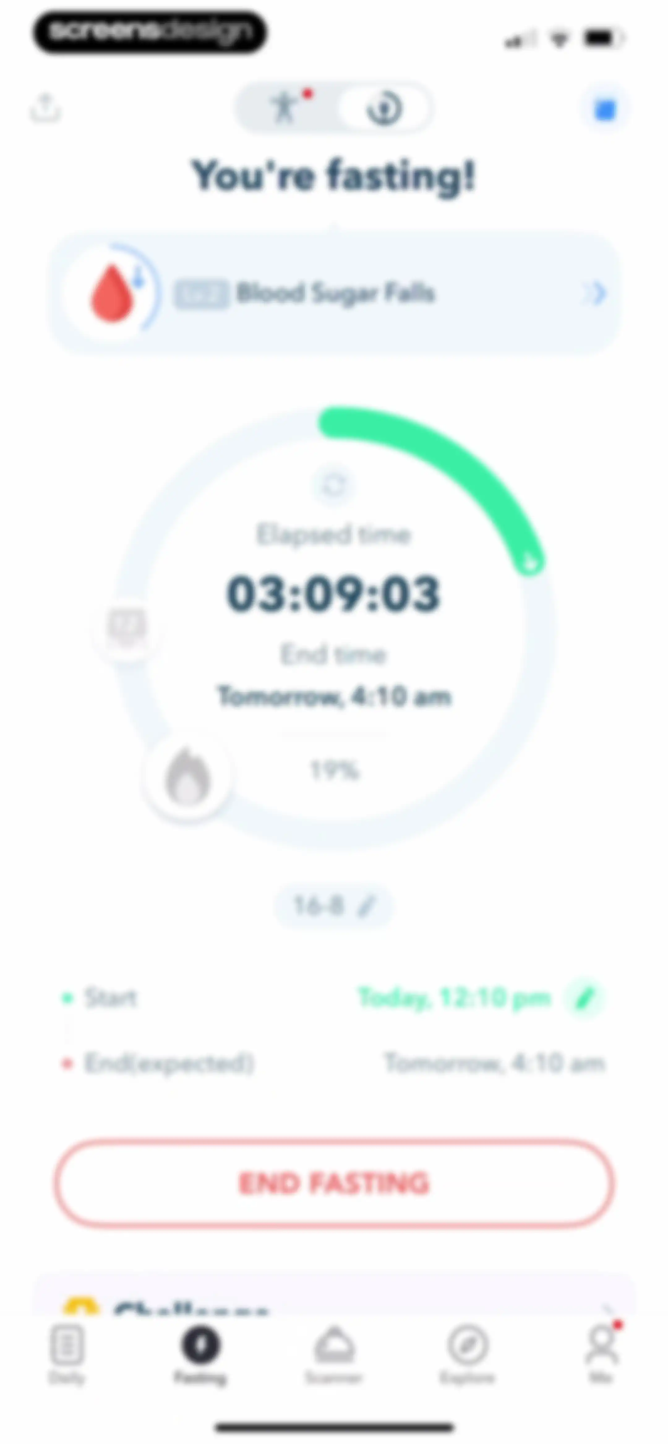 Intermittent Fasting Tracker - screen 93