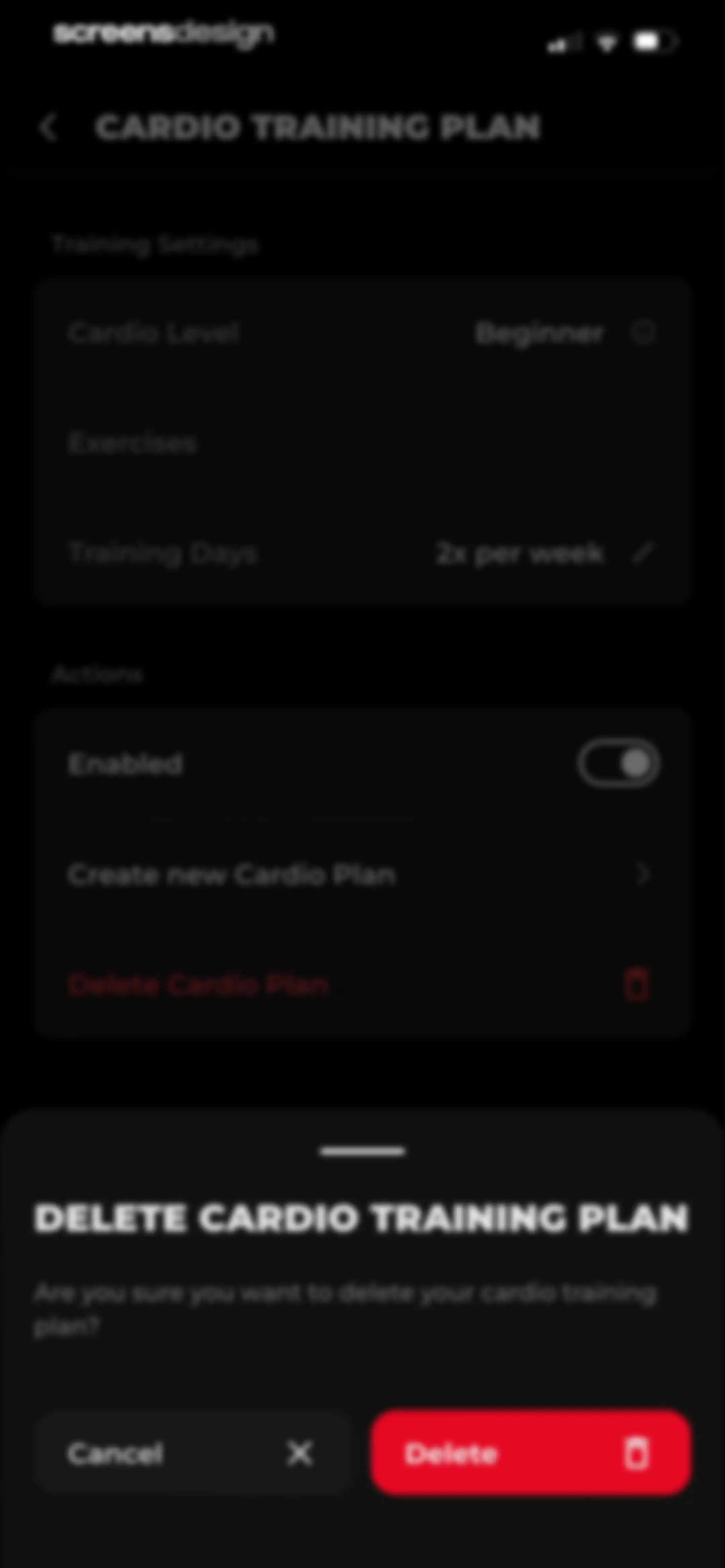 MCI - Personal Training AI screen 194