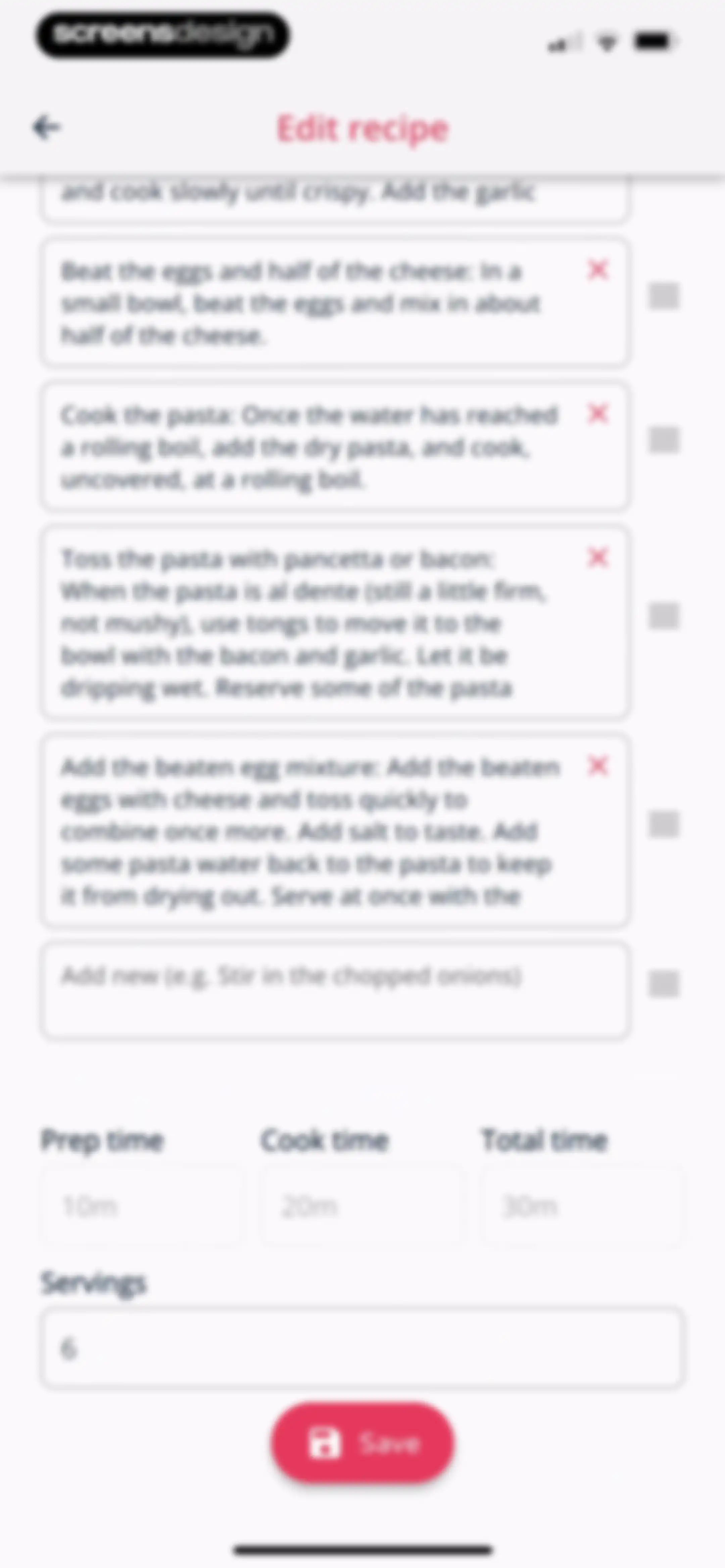 Stashcook: Recipe Keeper screen 61
