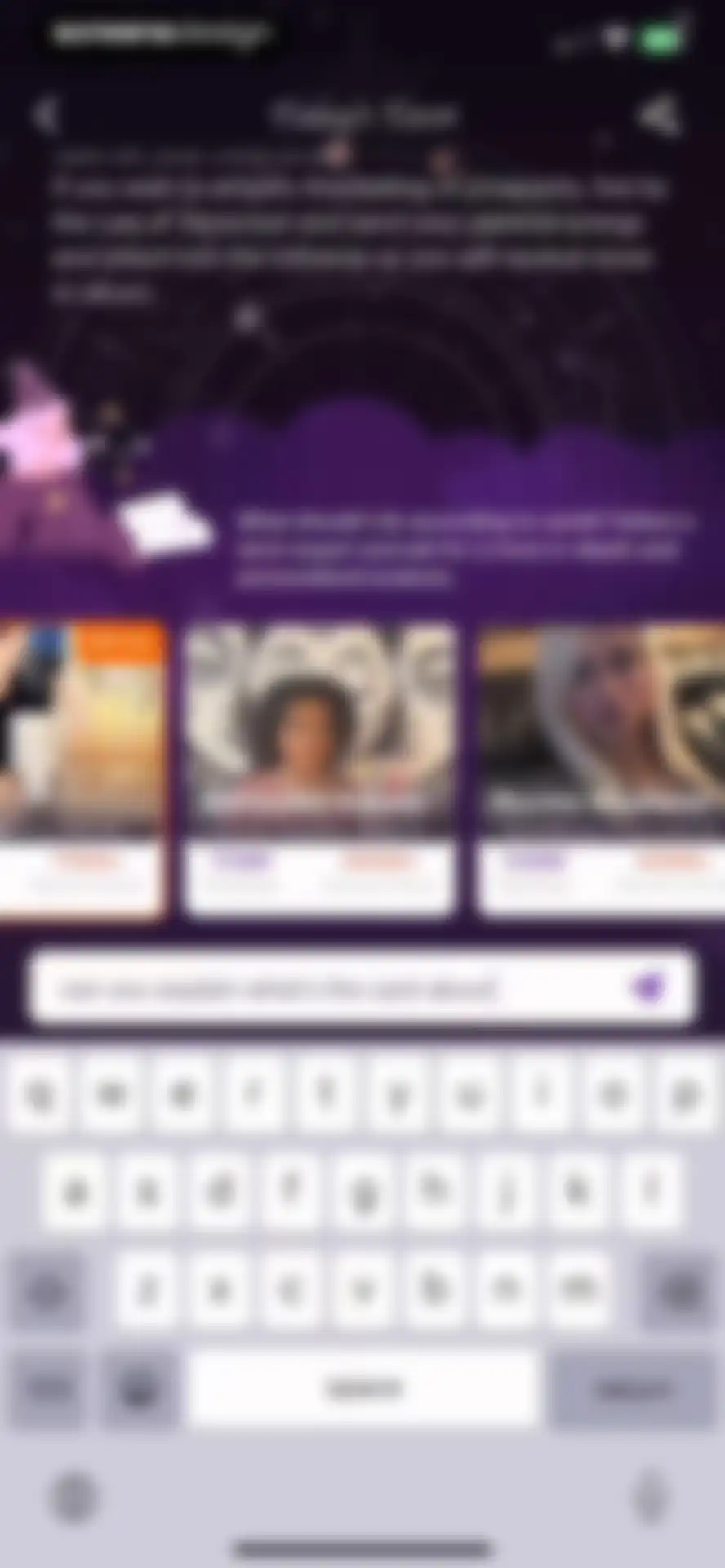 Soulight-Online Psychic Advice screen 34
