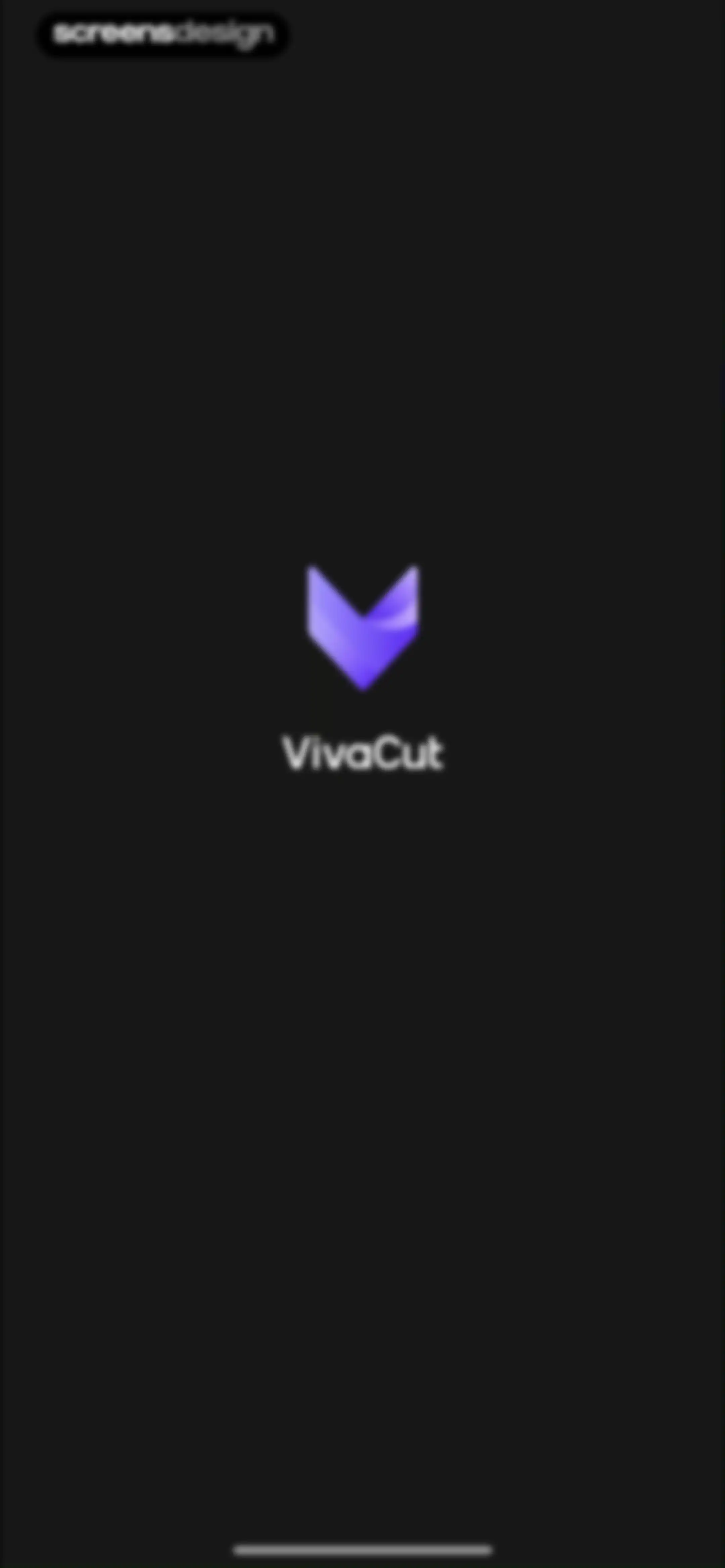 VivaCut - AI Video Editor screen 1