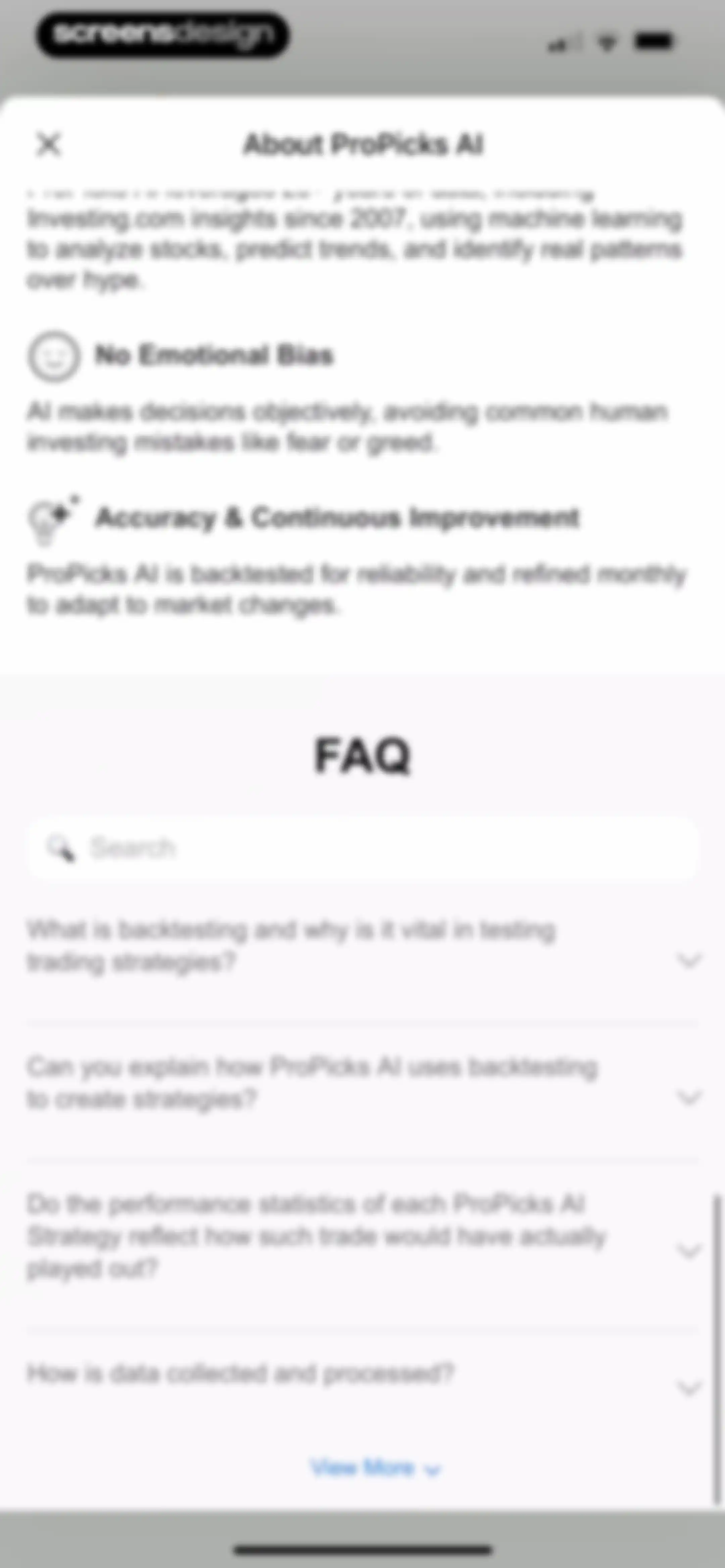 Investing.com: Stock Market screen 76