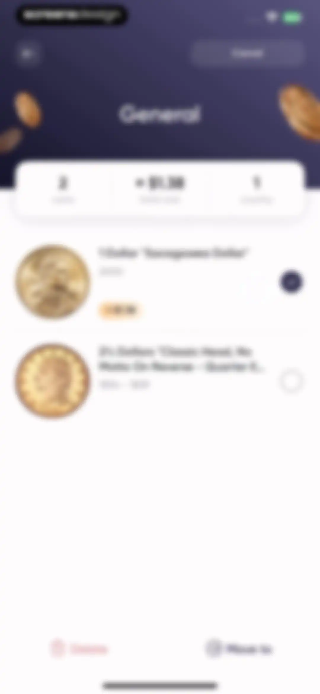 Coin Identifier - CoinScan screen 59