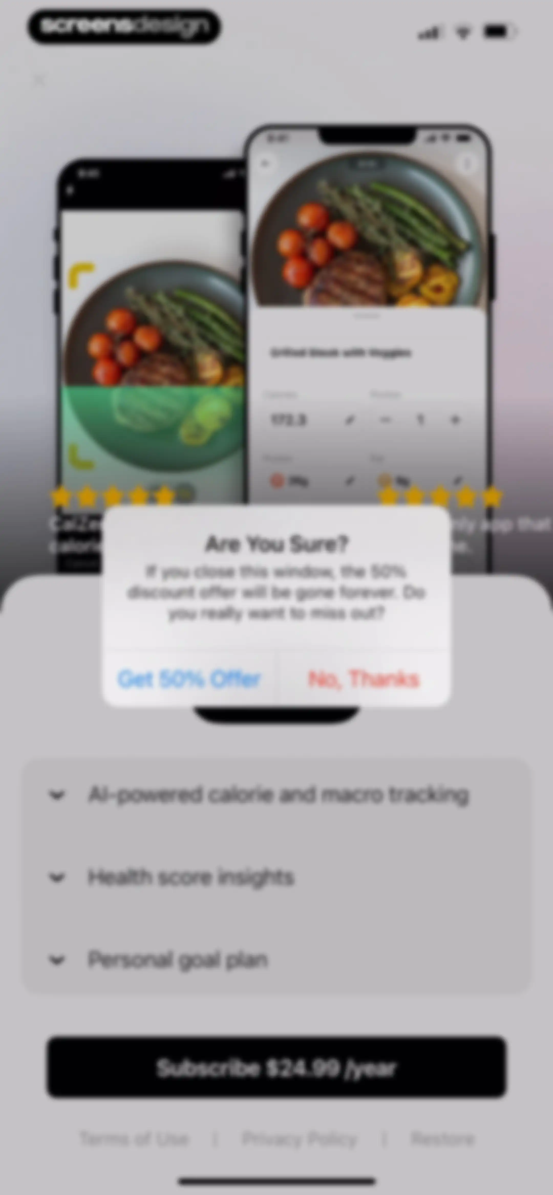 CalZen AI Food Calorie Counter screen 68