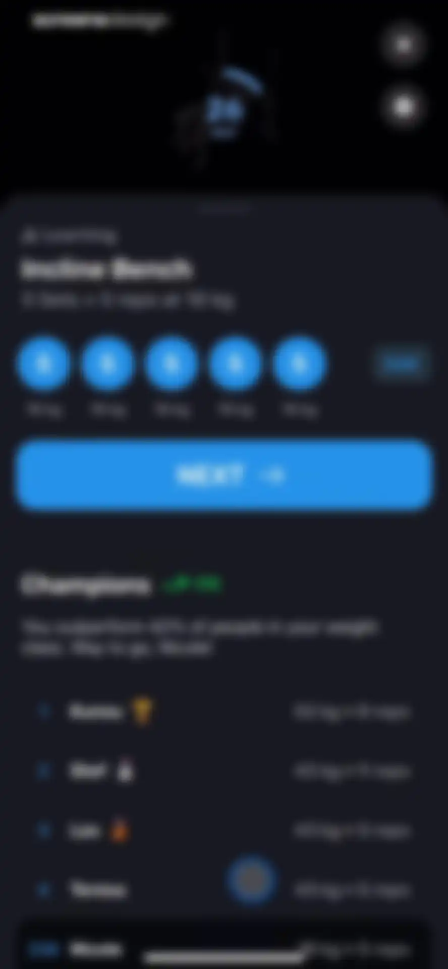 Fitness AI Gym Workout Planner screen 36