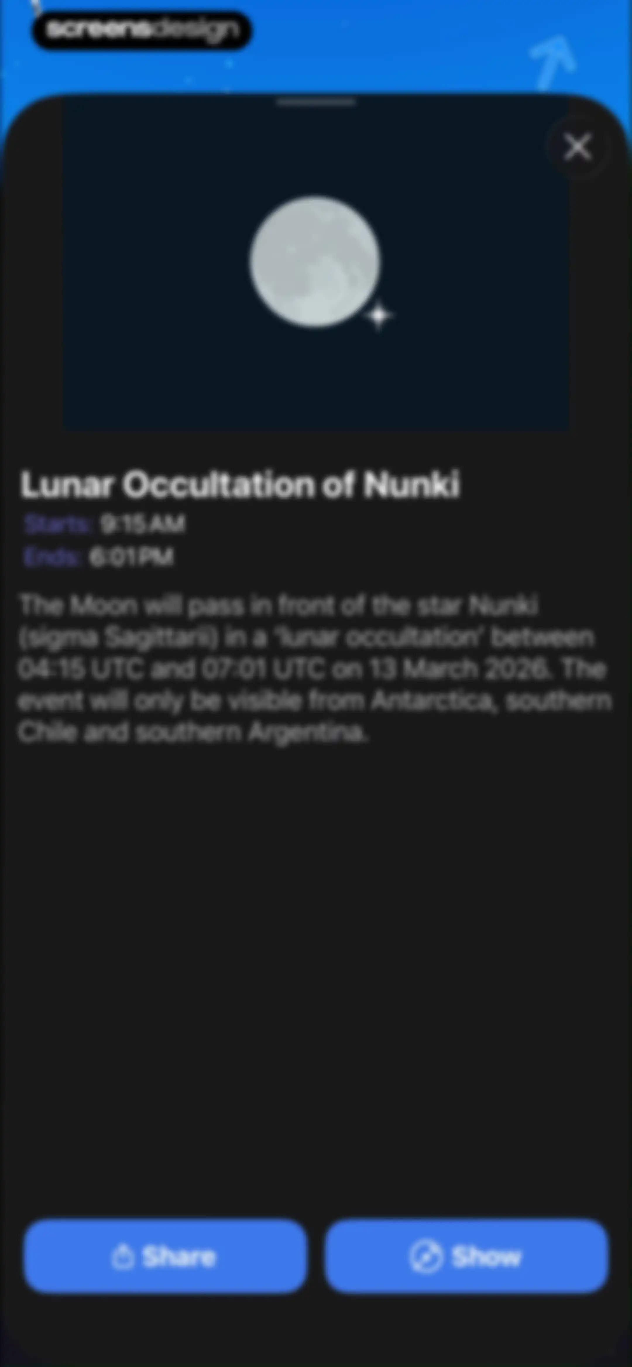 Night Sky screen 84
