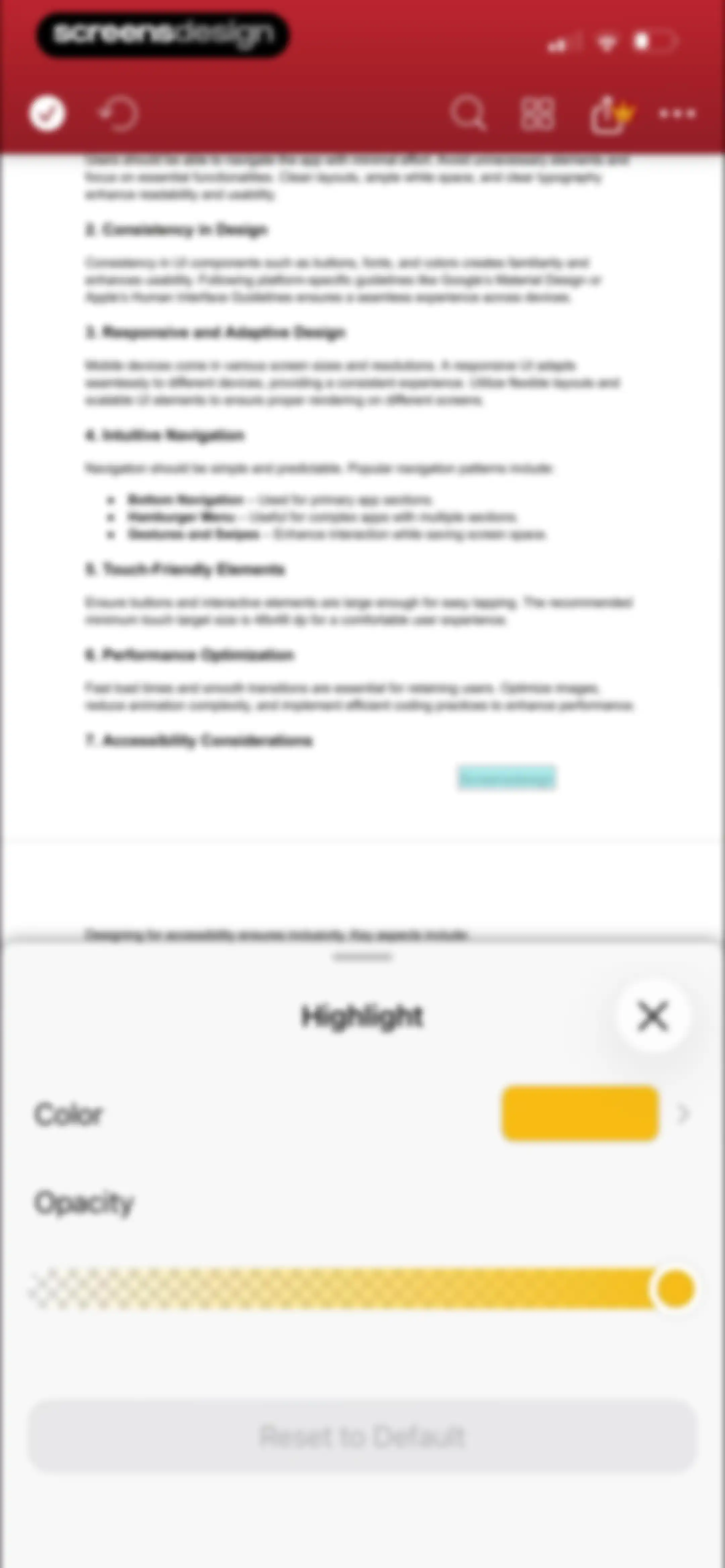 MobiPDF・PDF Text Editor・Reader screen 30