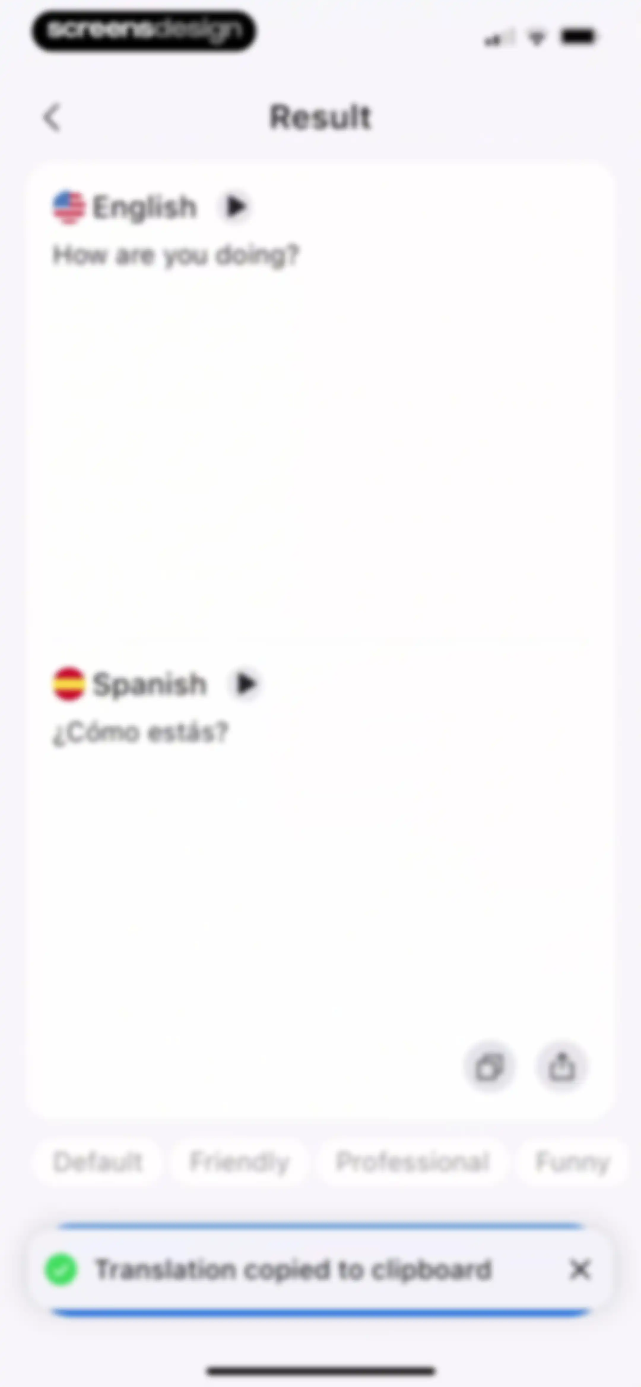 Translate AI - Live Translate screen 19