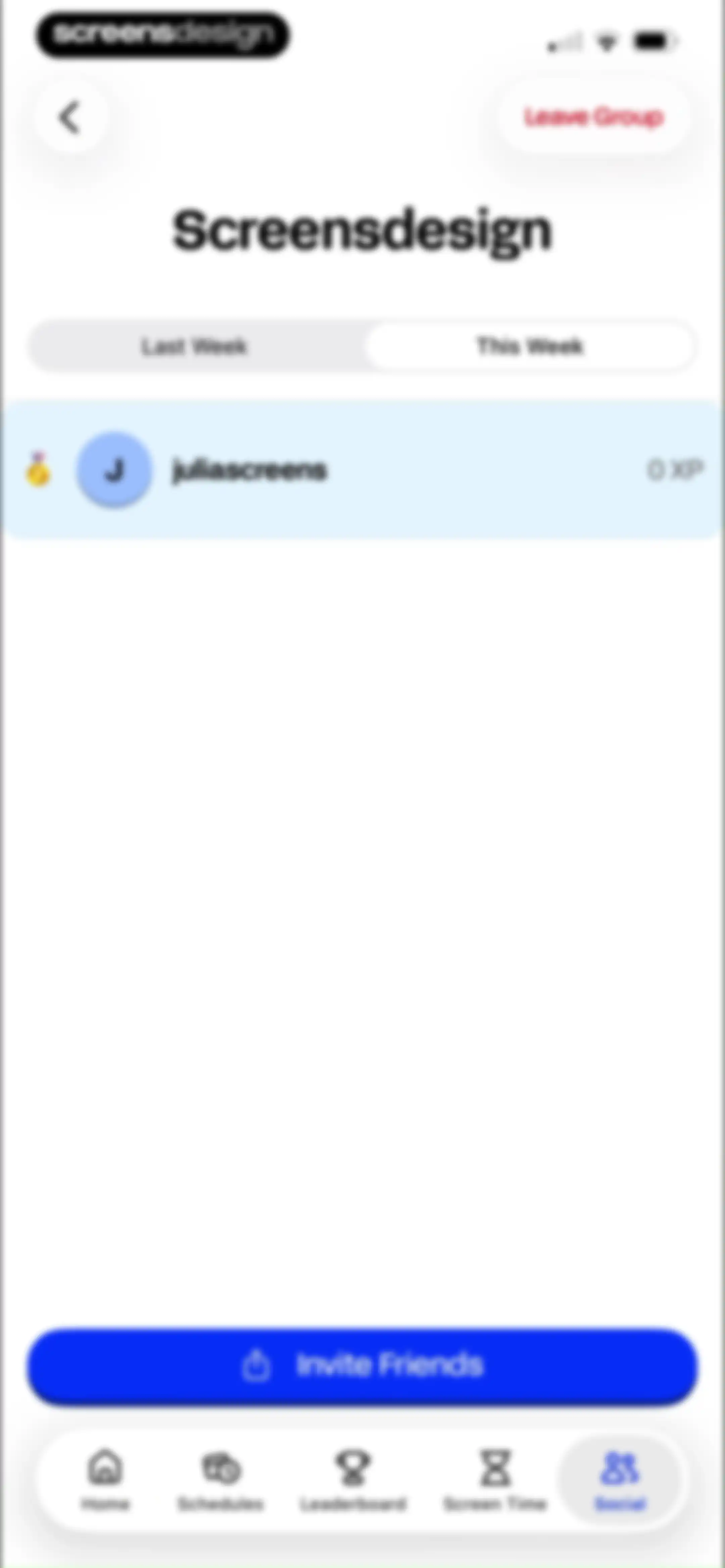 BePresent: Screen Time Control screen 88
