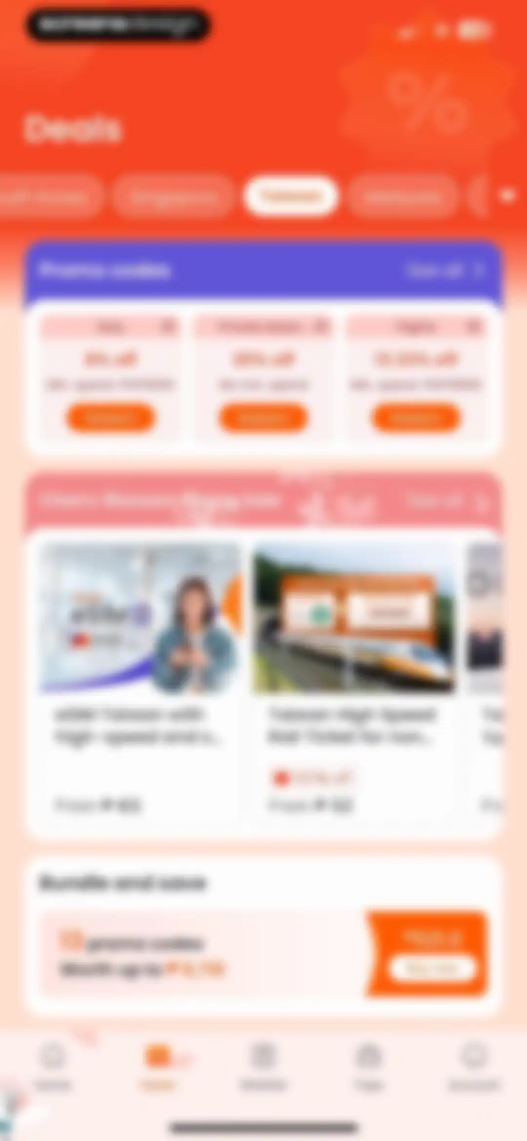 Klook: Travel & Activities screen 96