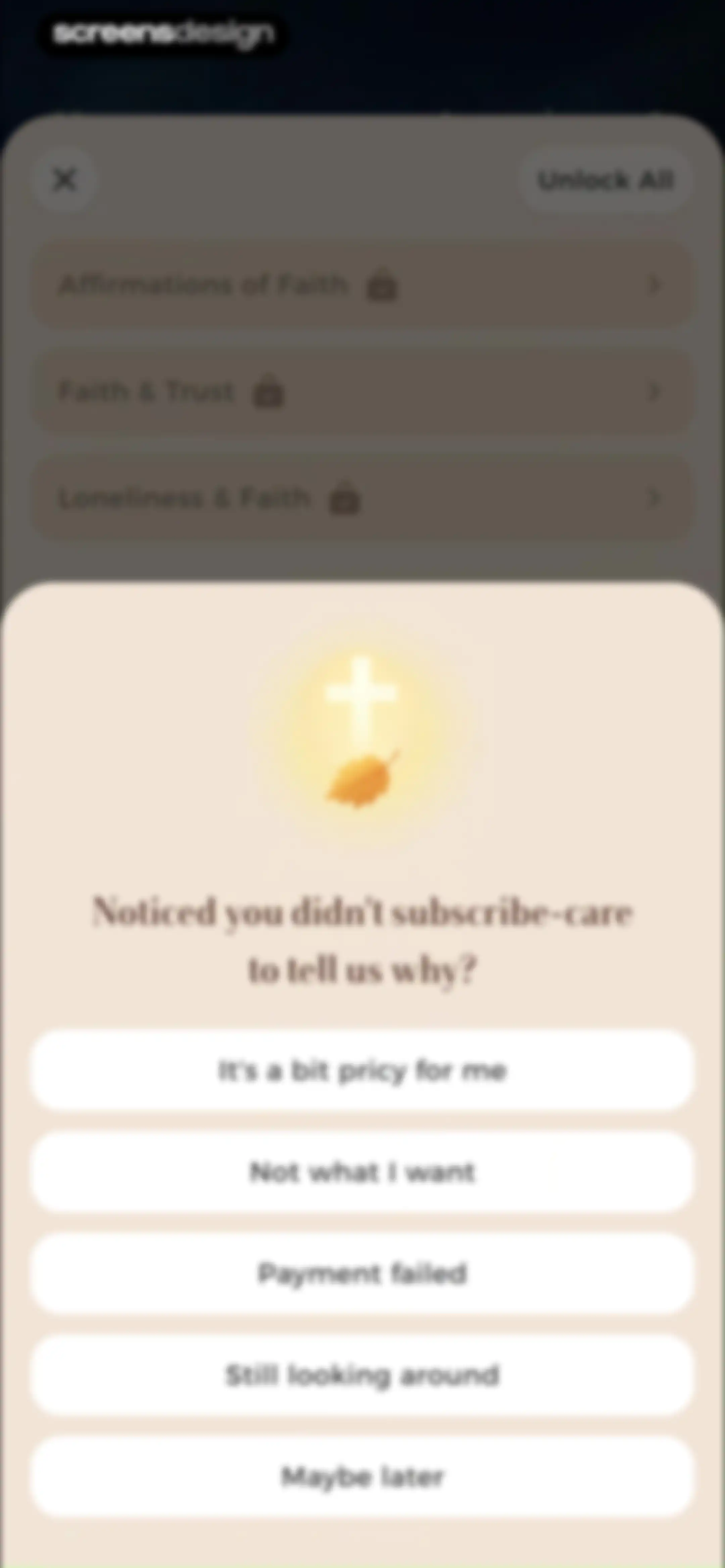 BibleCare:Verses,Prayers&Chat screen 58