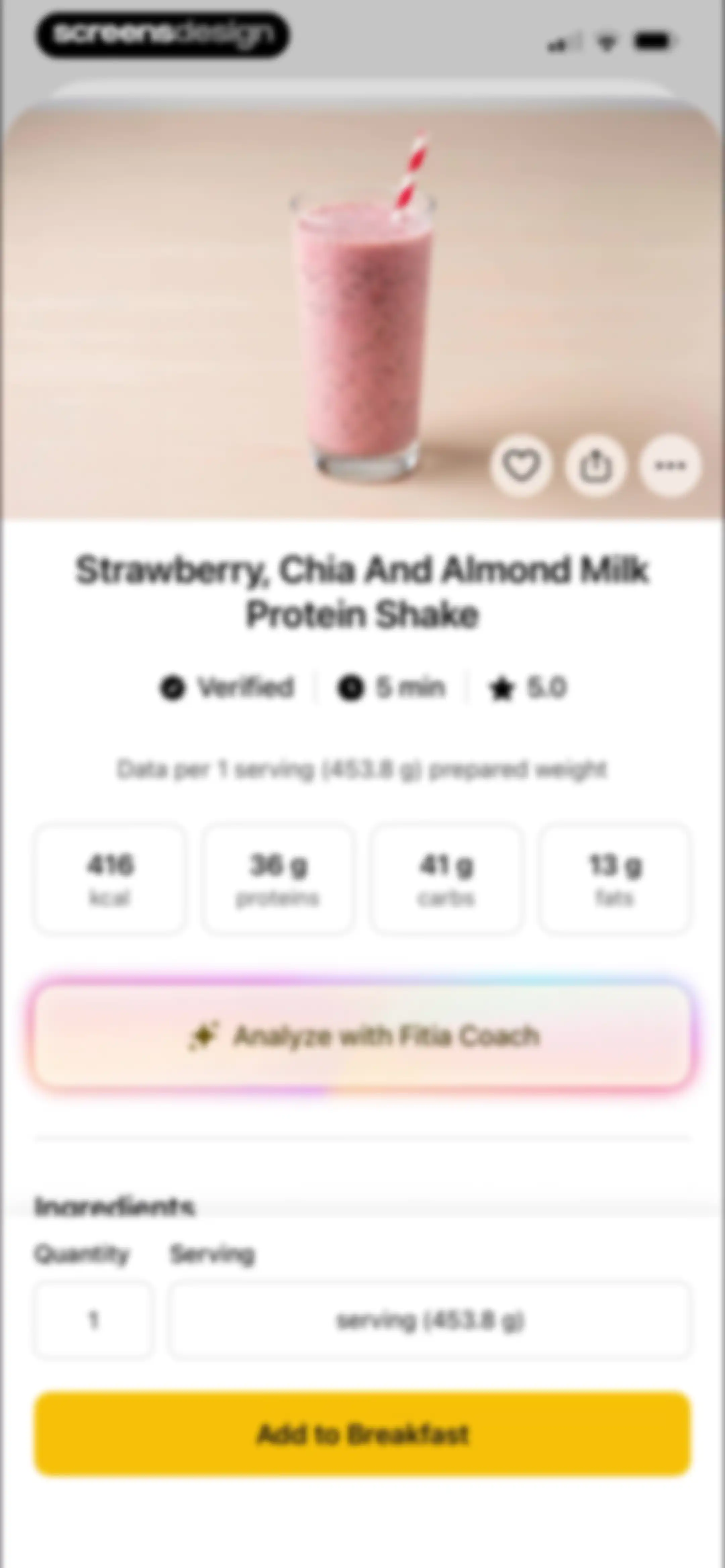 Fitia: Calorie Counter & Diet screen 70