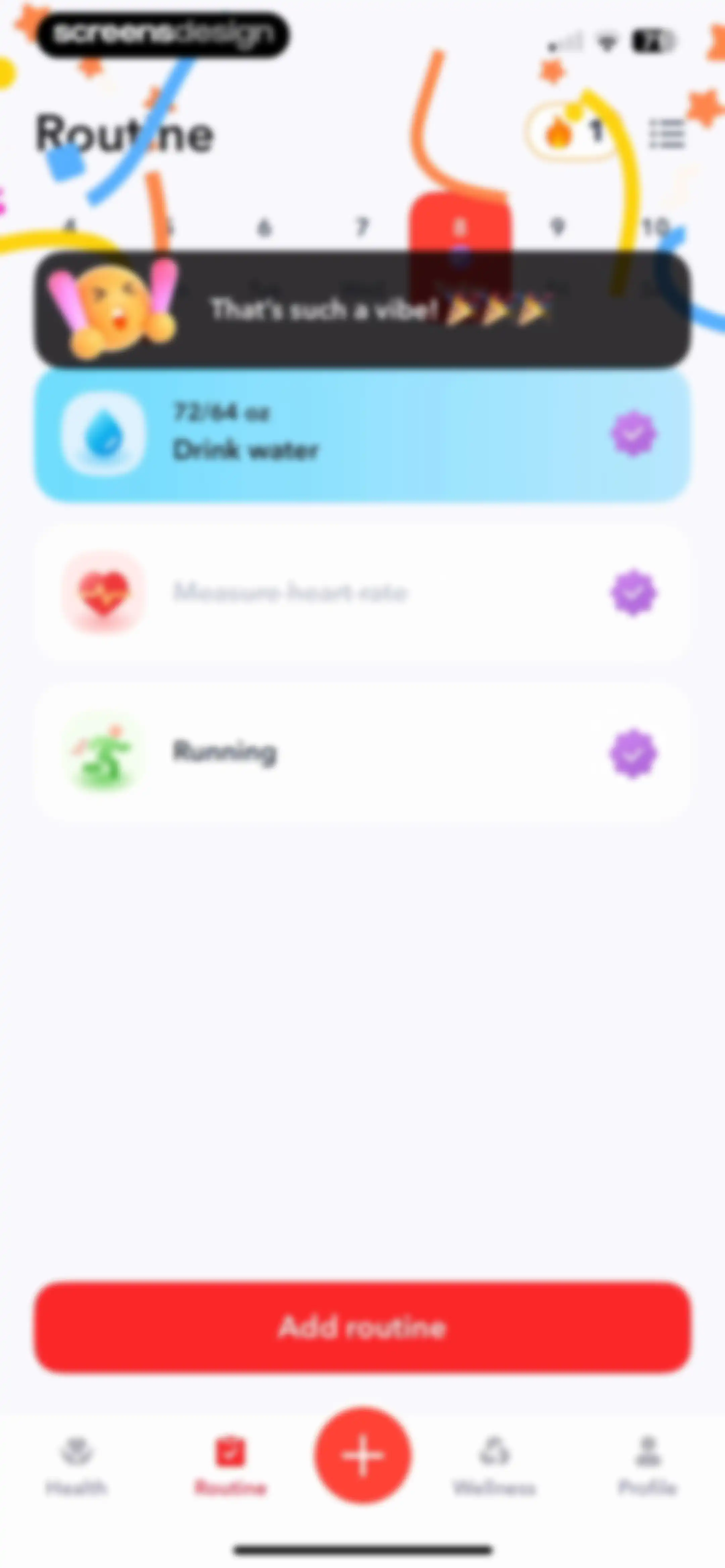 iCardio - Heart Rate Tracker screen 75