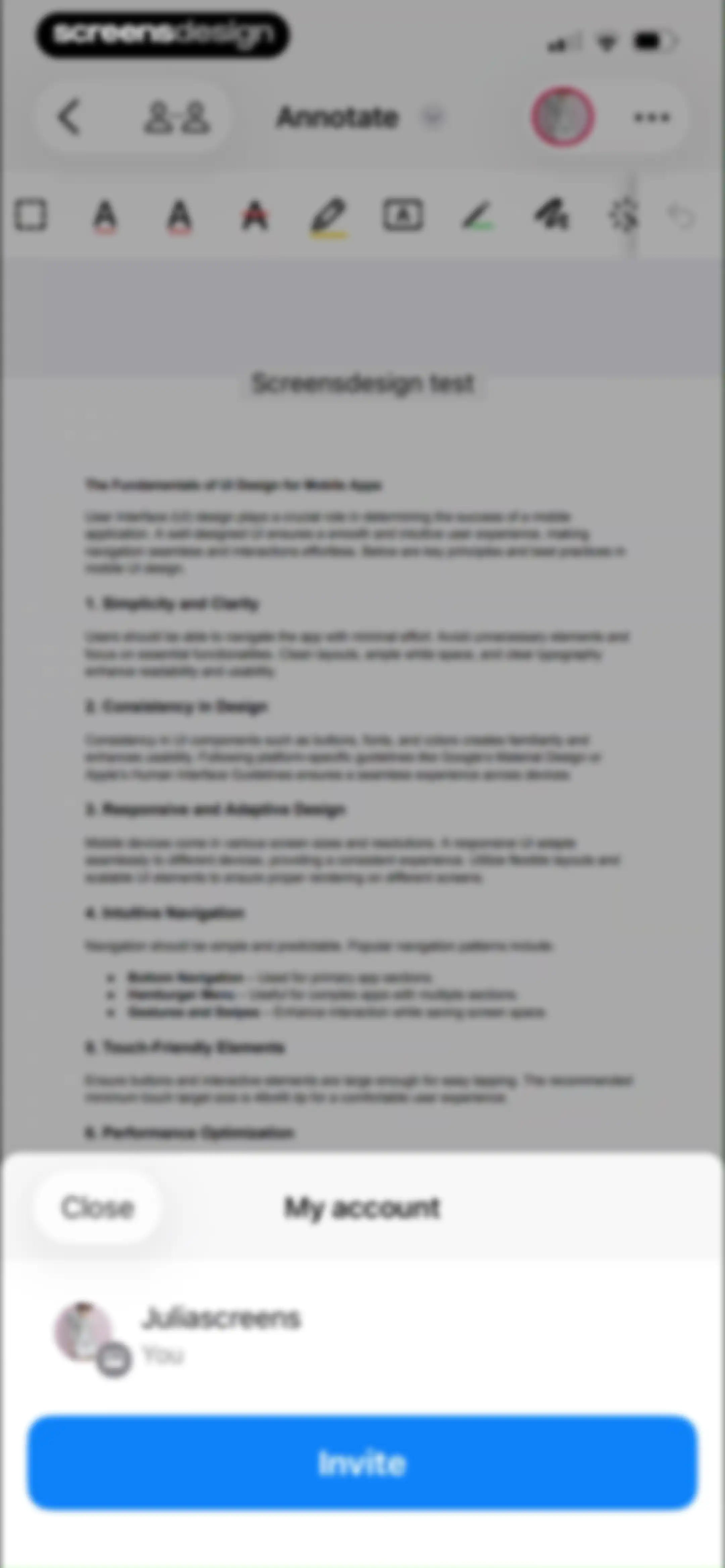 PDF Editor ® screen 124