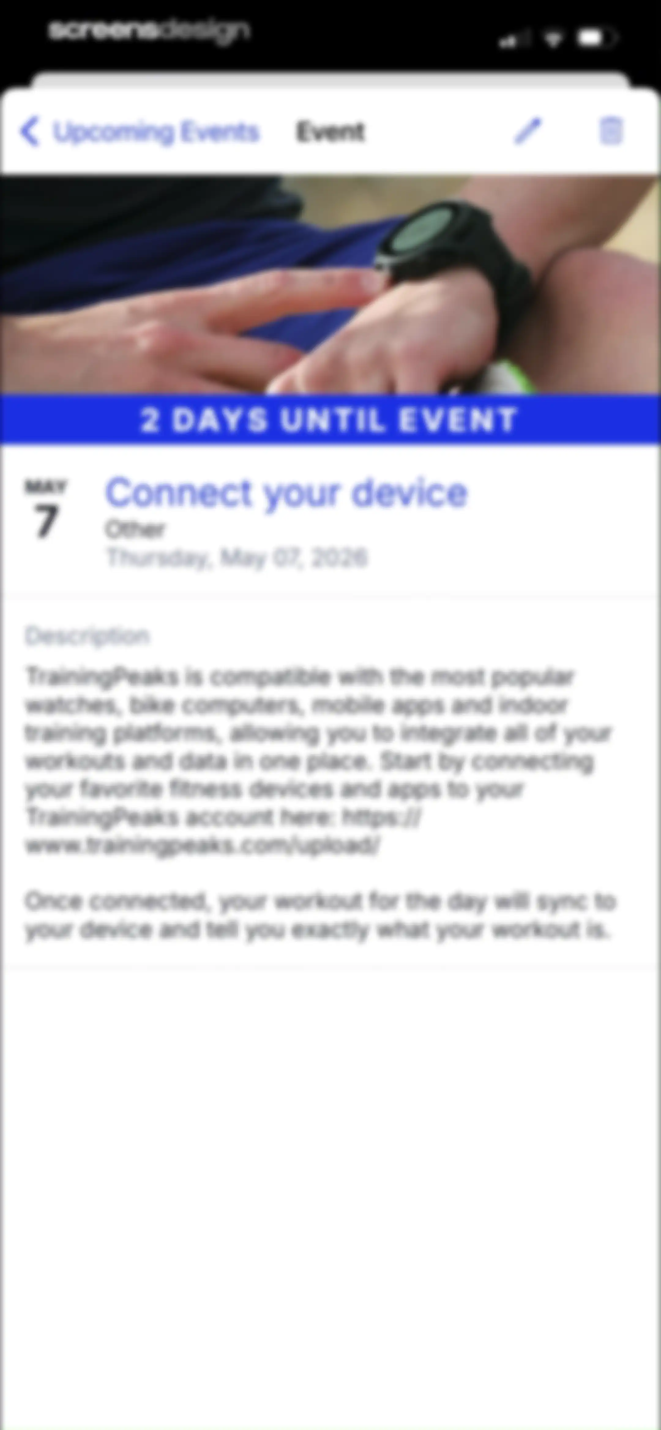 TrainingPeaks: Plan Train Lift screen 50