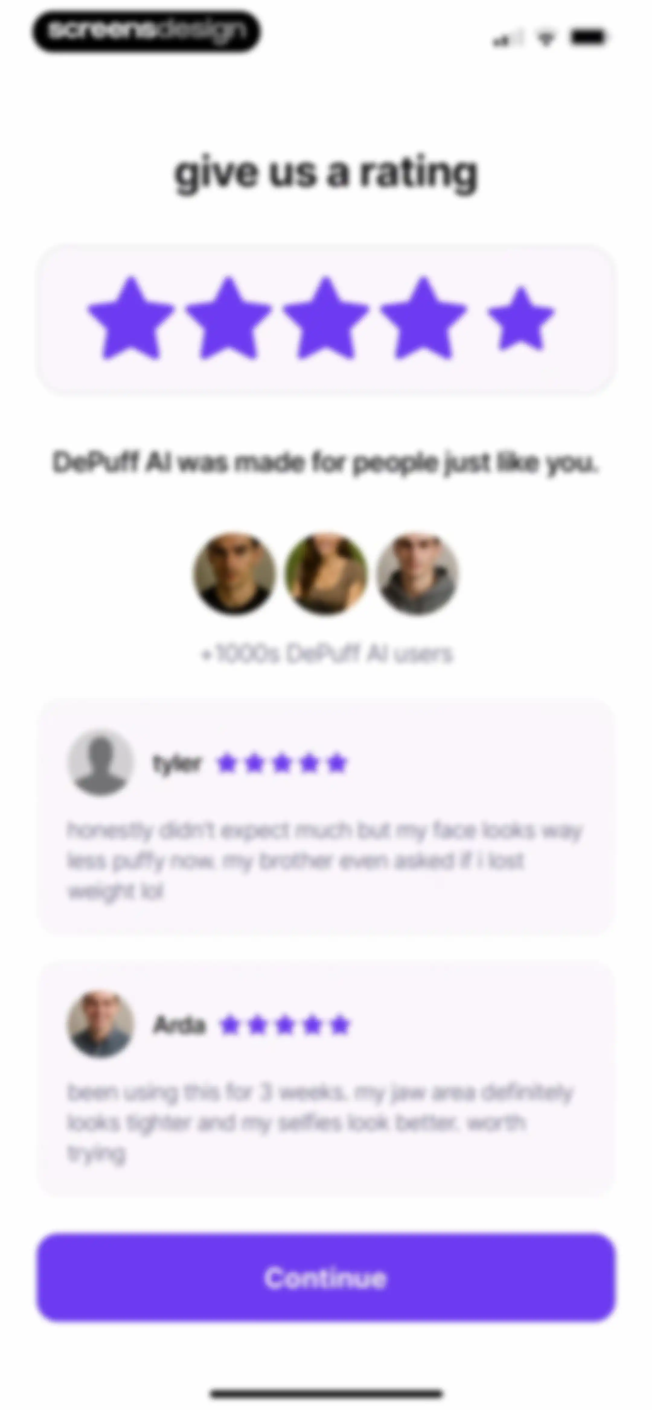 Depuff AI - Debloat your face screen 39