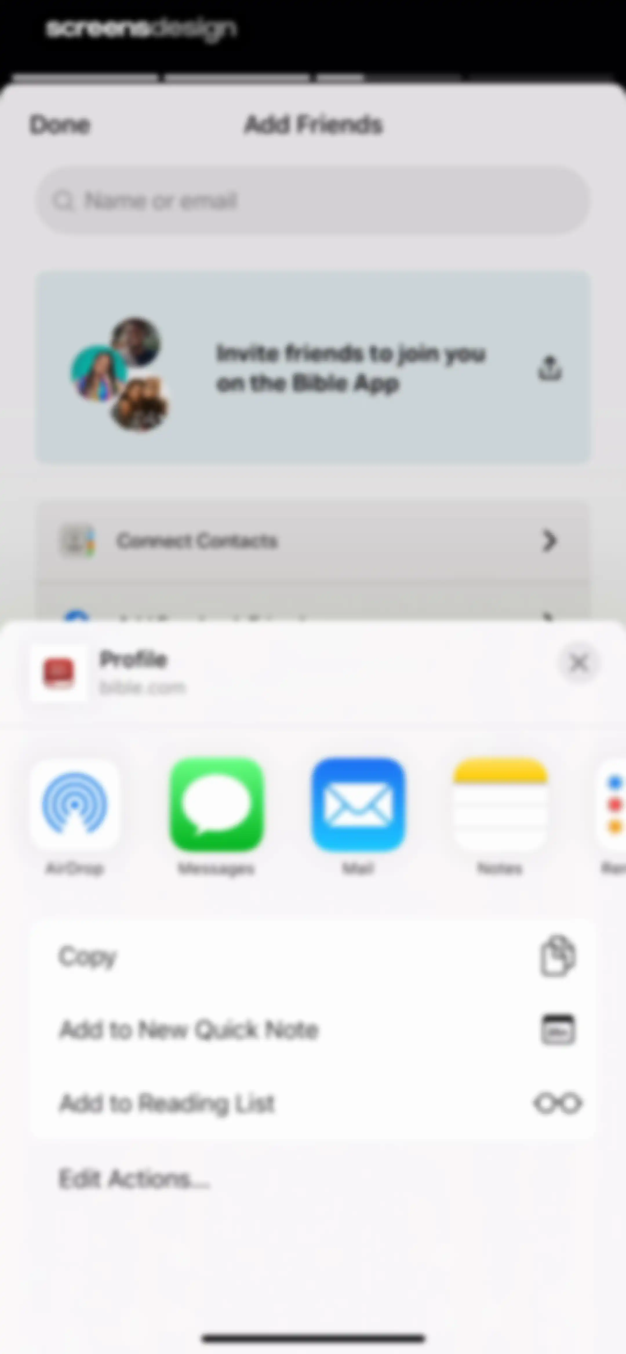 Bible screen 48
