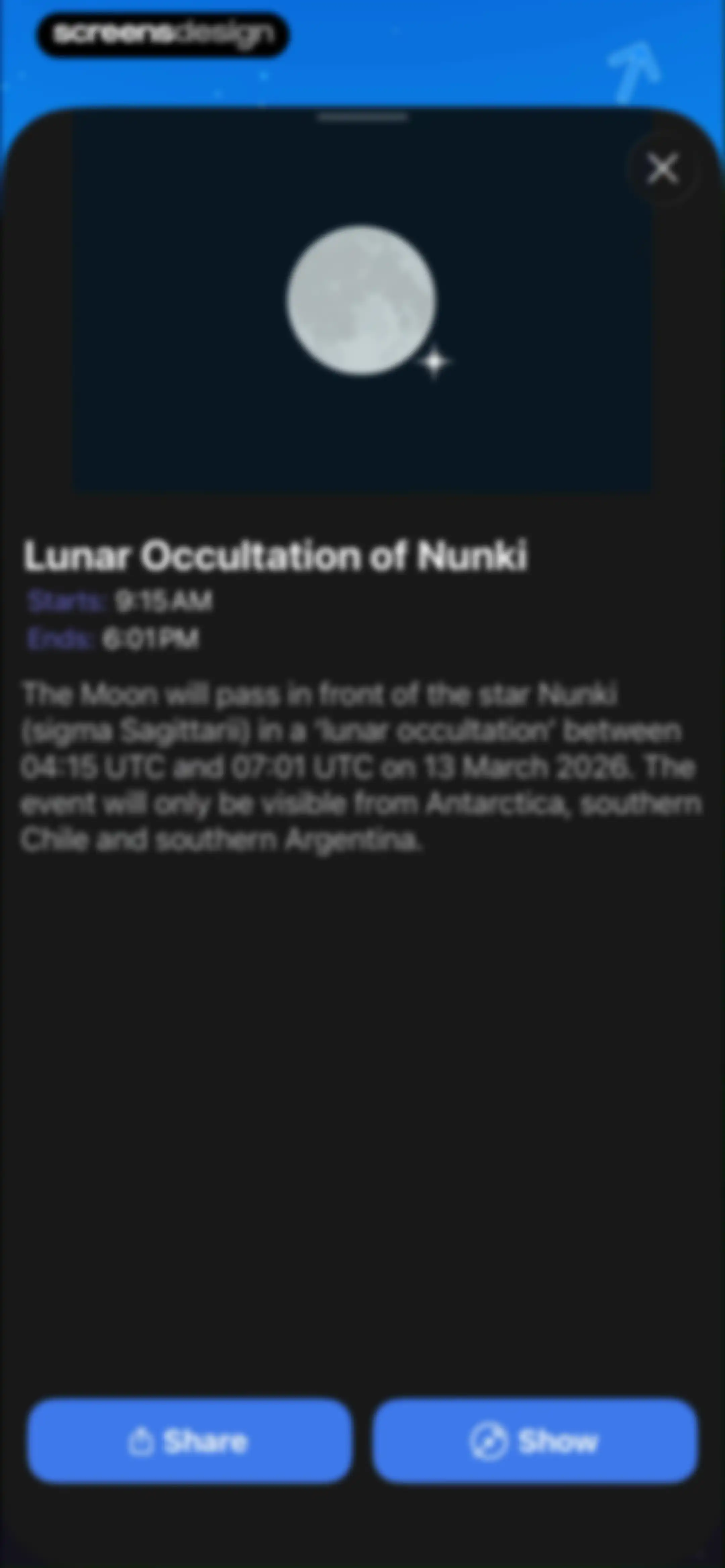 Night Sky screen 78