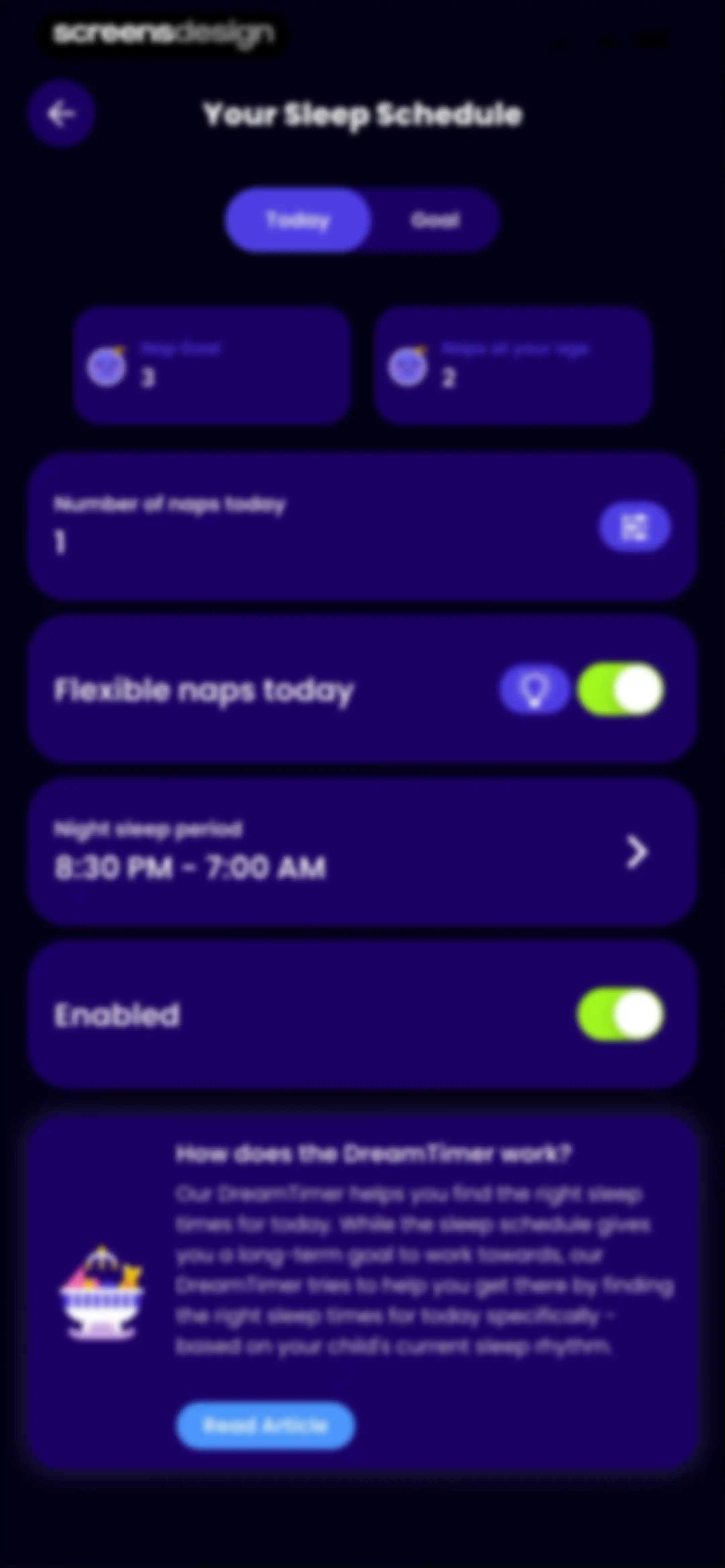 Happy Baby - Sleep & Tracker screen 147