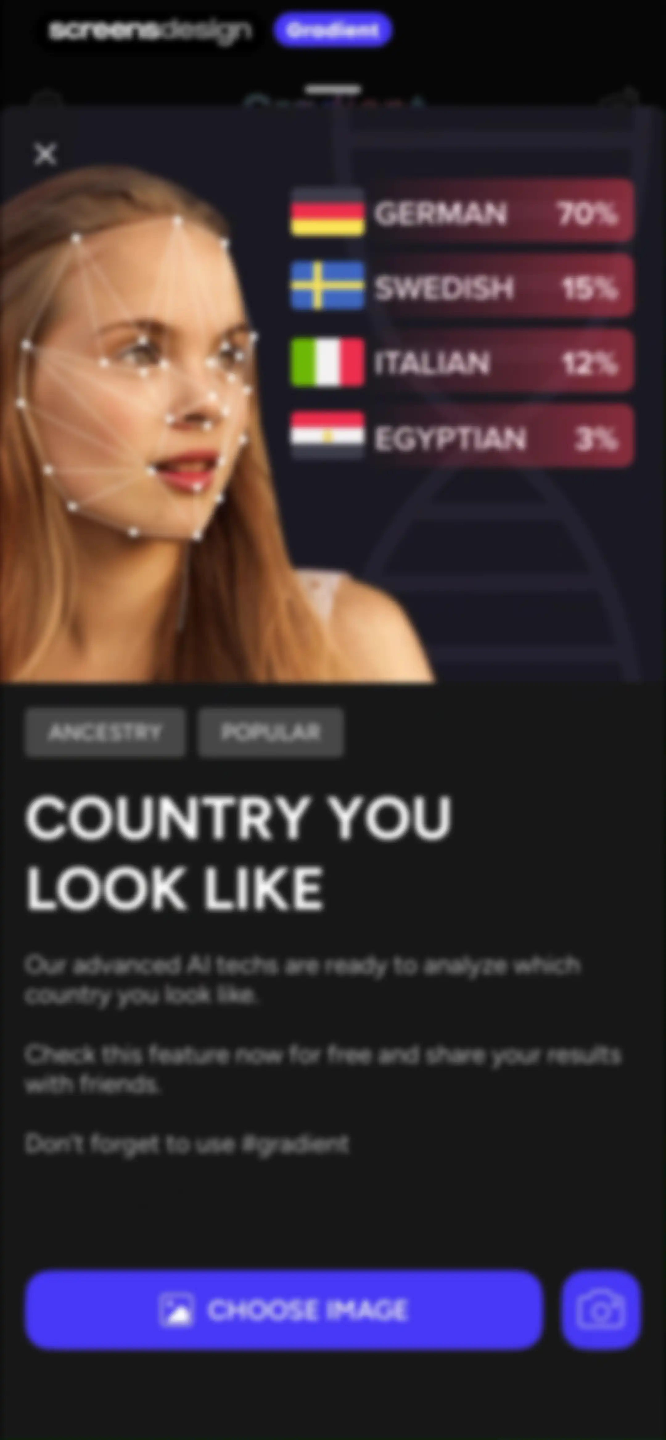 Gradient: You Look Like screen 19