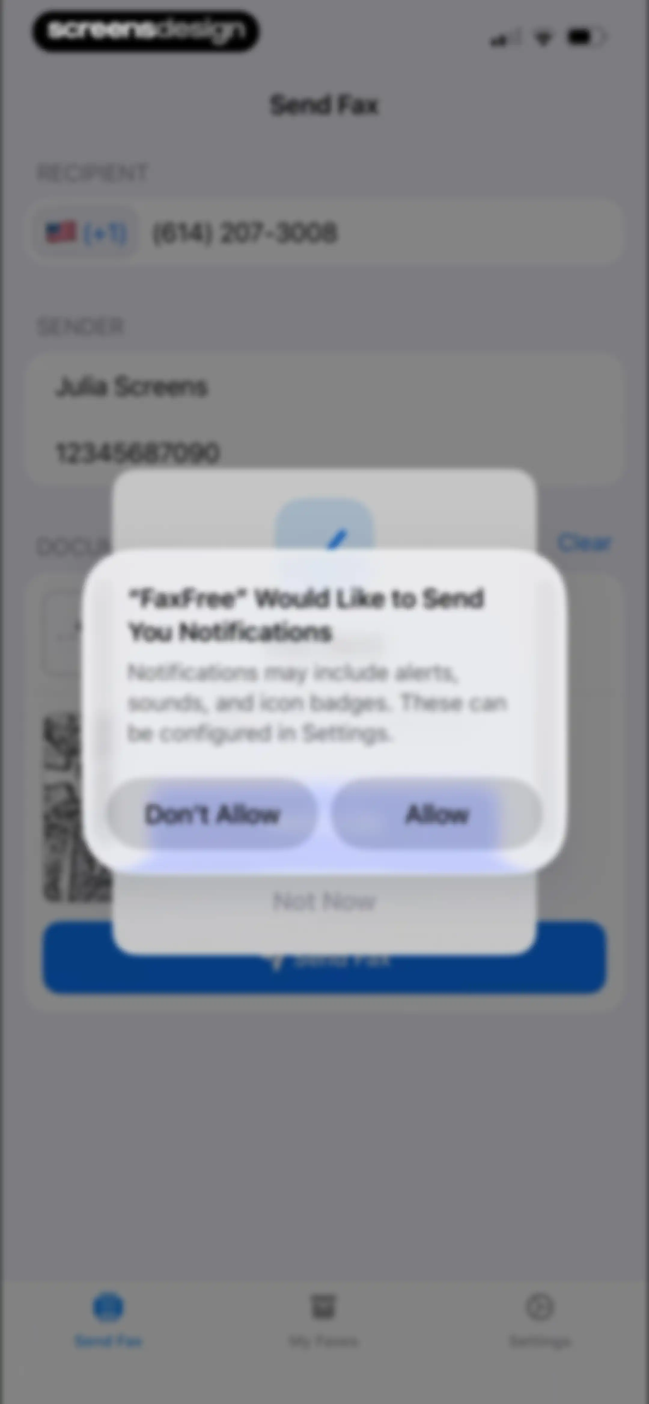 FaxFree: Send Fax From iPhone screen 32