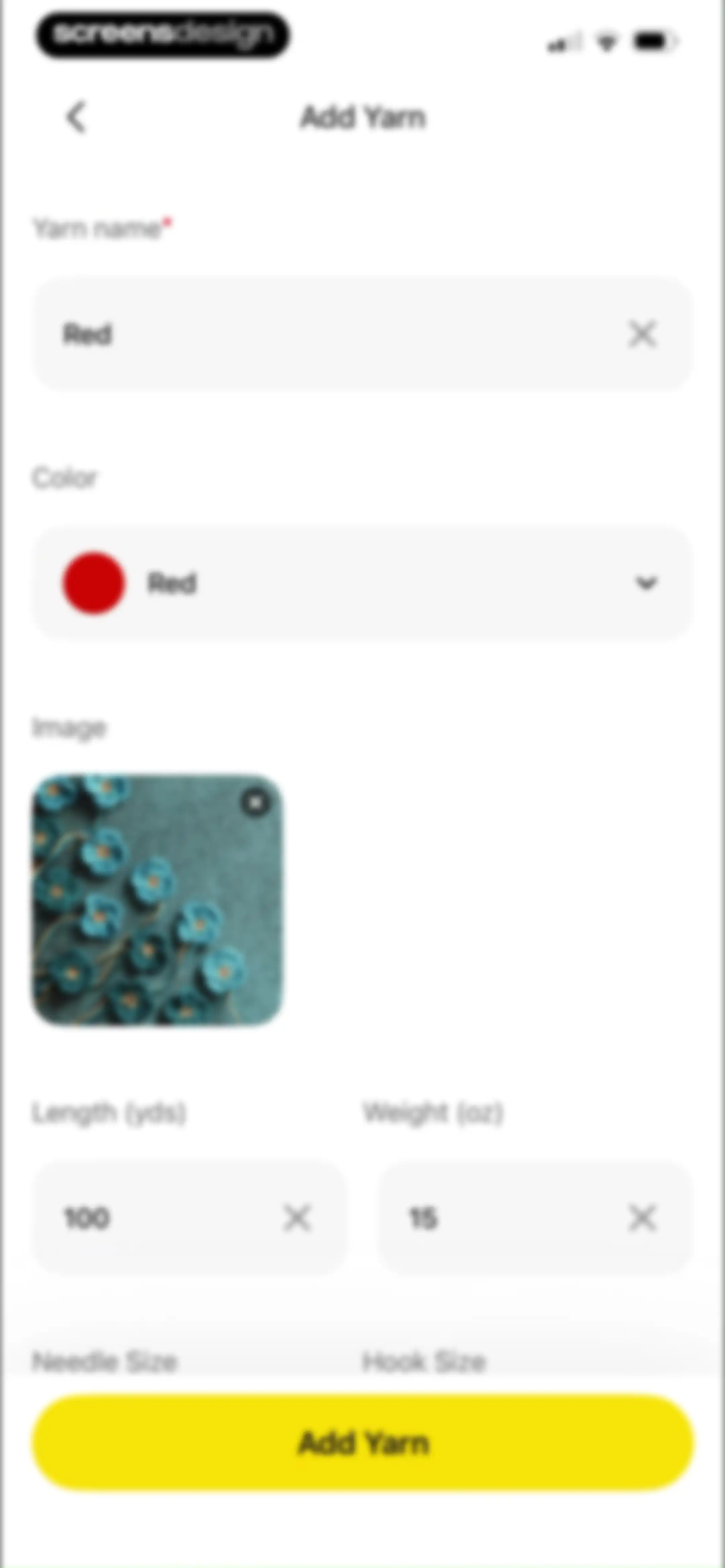 LoopCraft: Crochet & Knitting screen 84