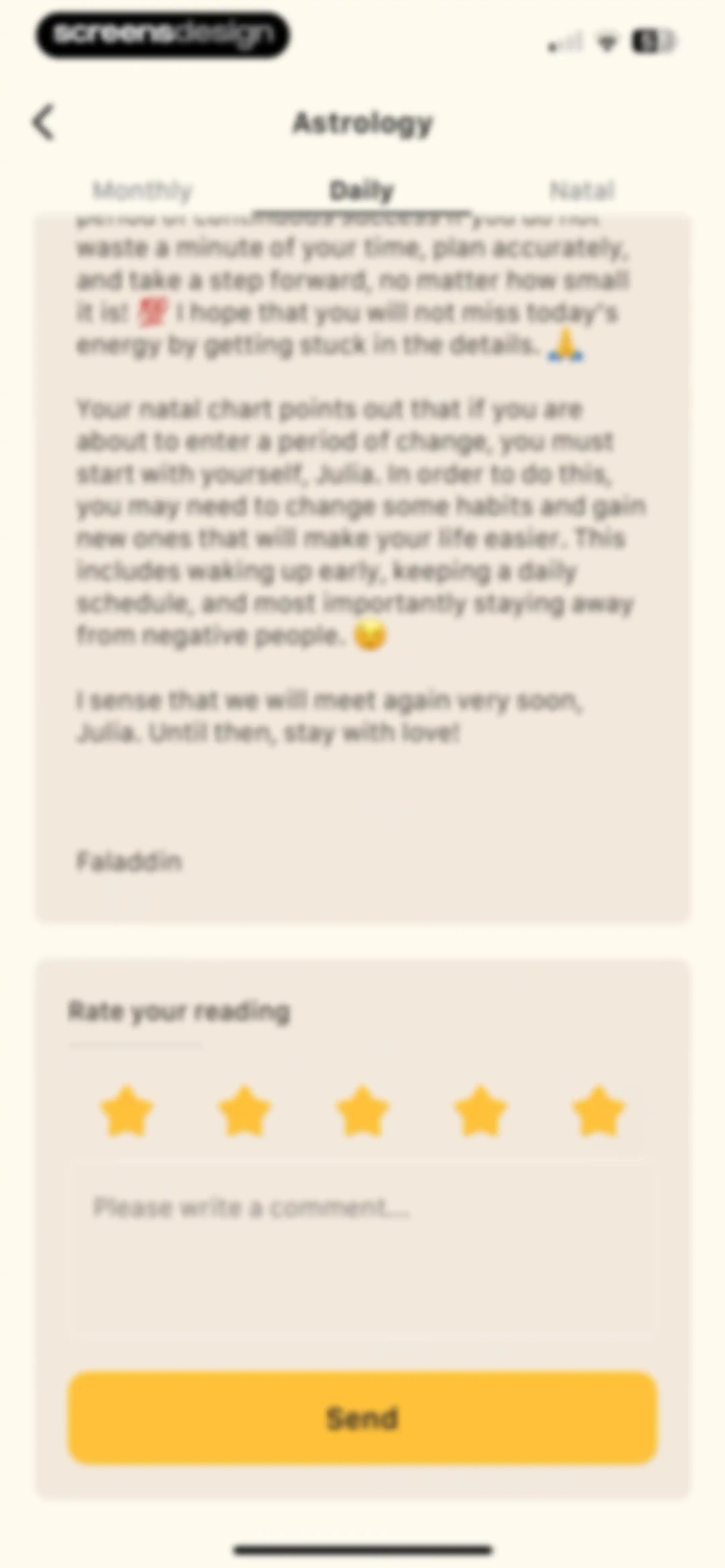 Faladdin: Zodiac & Love screen 39
