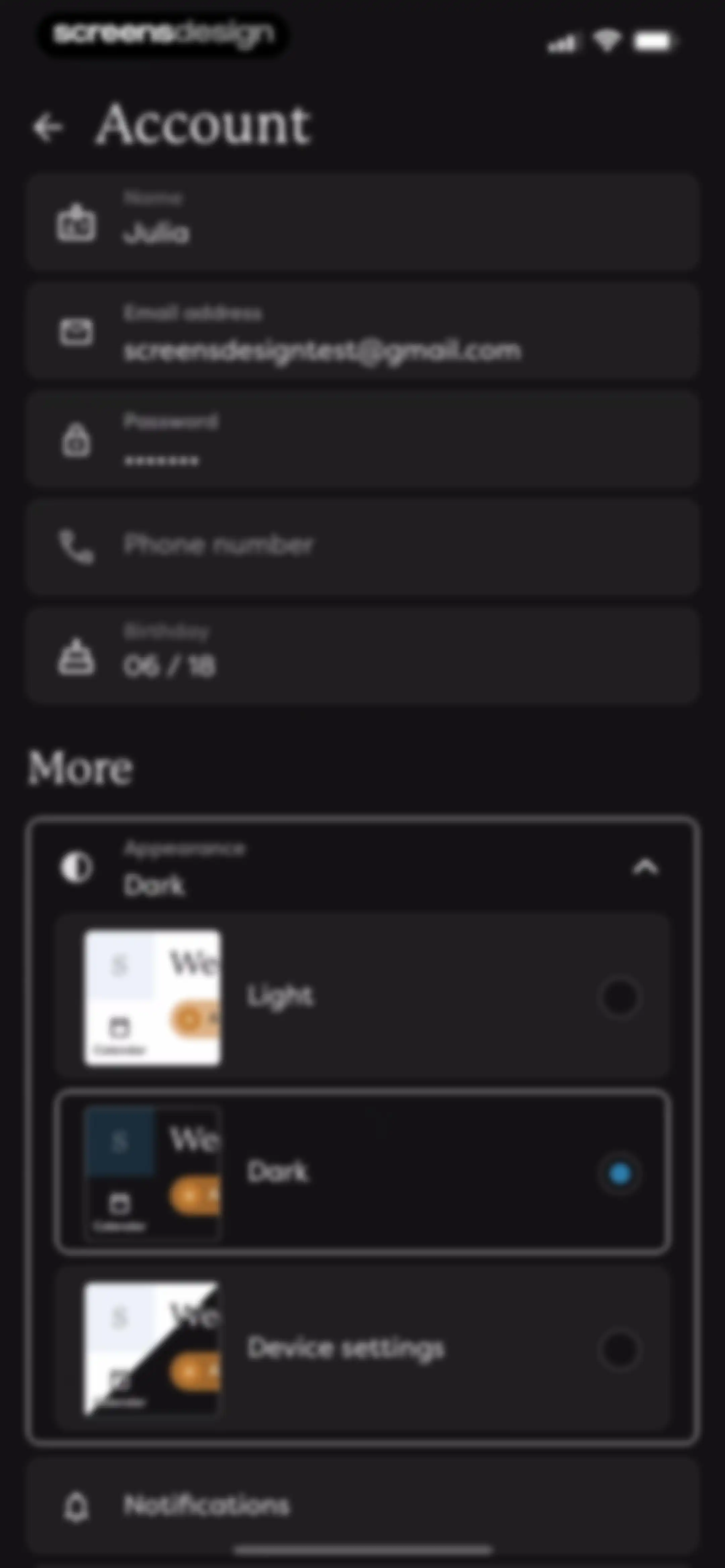 Skylight App screen 97