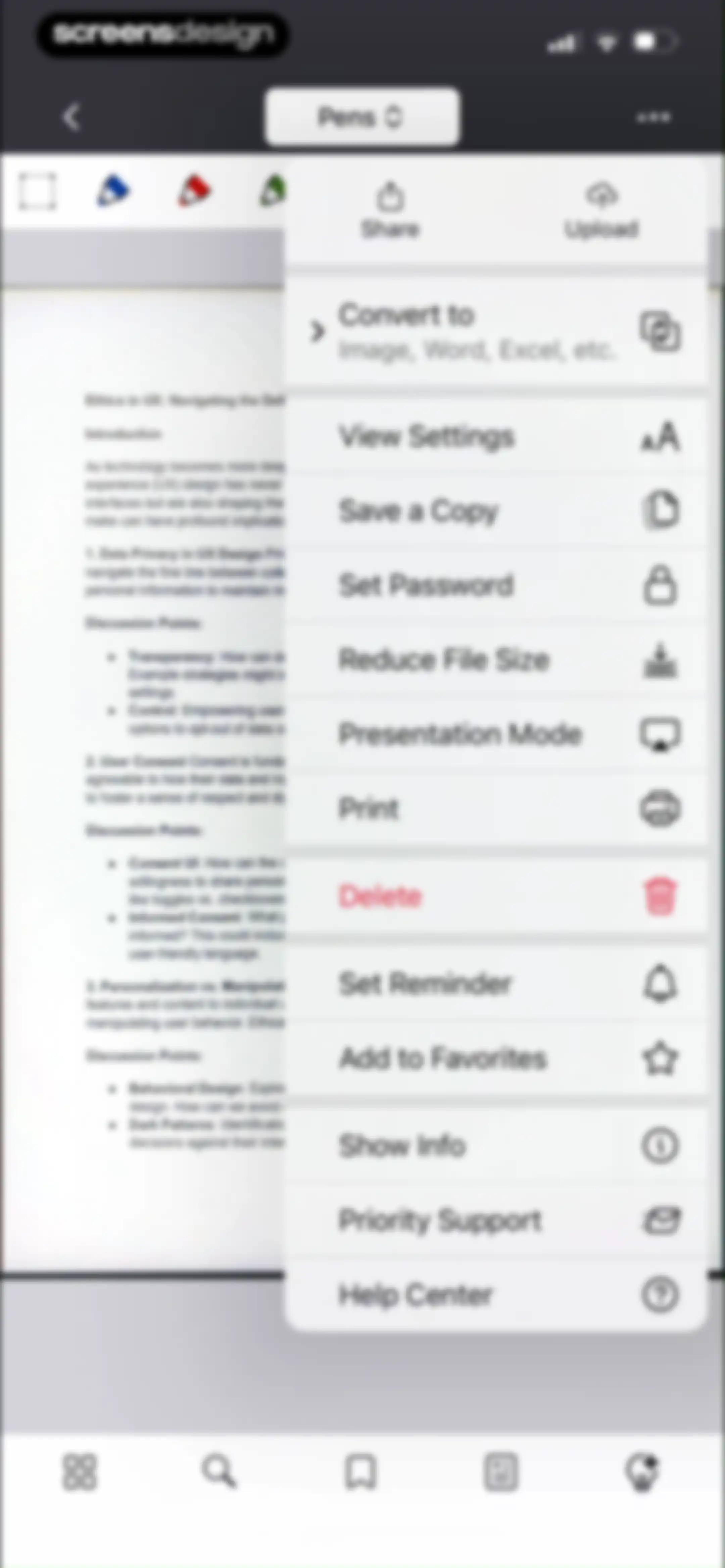Documents: File Manager & Docs screen 107